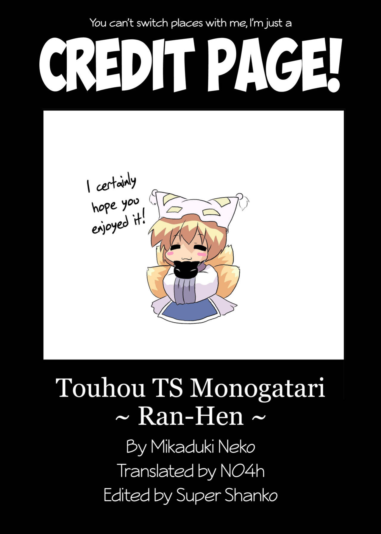 [Ameshoo (Mikaduki Neko)] Touhou TS Monogatari ~ Ran-Hen ~ (Touhou Project)