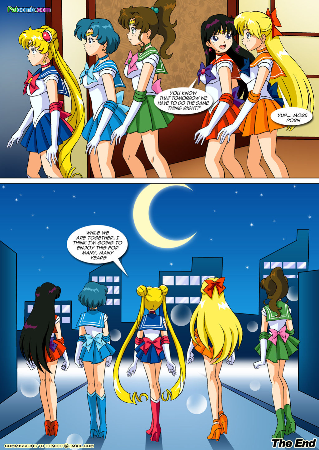 [Palcomix] Friends will be friends (Bishoujo Senshi Sailor Moon)