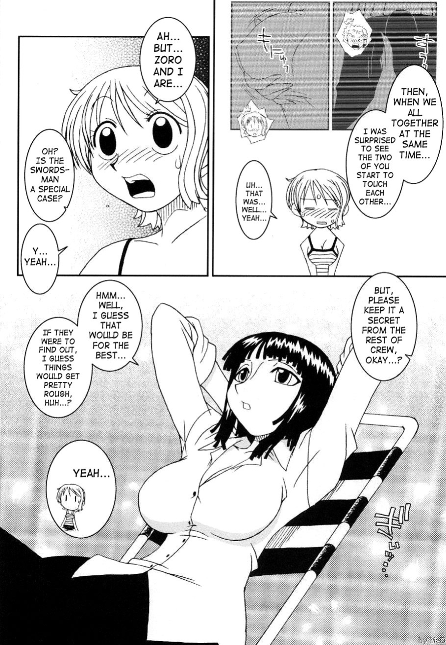 (C66) [KENIX (Ninnin!)] ORANGE PIE Vol. 5 (One Piece) [SaHa]