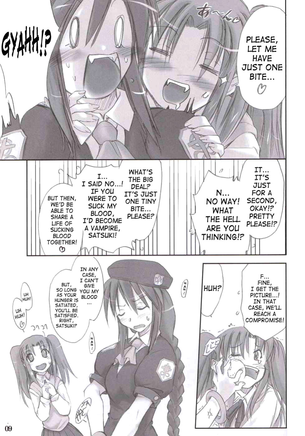 (C66) [Shimoyakedou (Ouma Tokiichi, SHOW=K)] Roji Ura no Kanojotachi | Back-Alley Girls (Tsukihime) [SaHa]