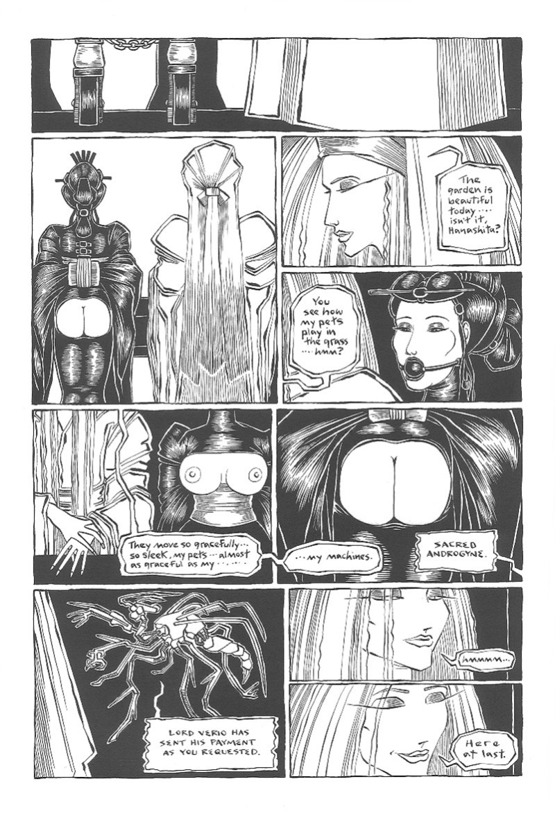 [Michael Manning] The Spider Garden