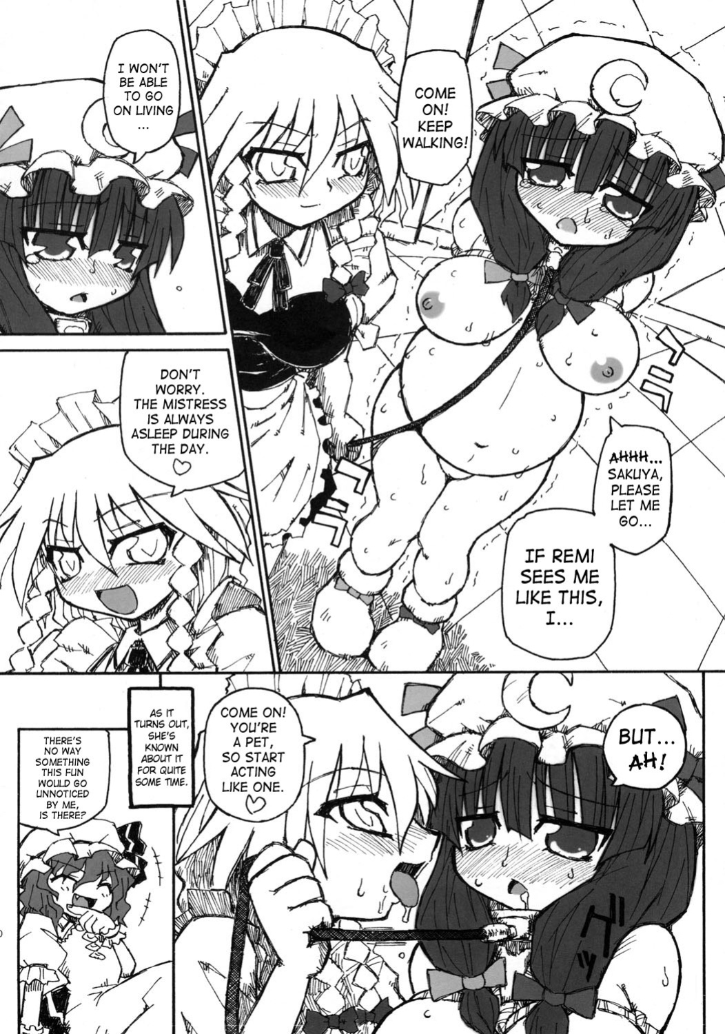 (SC28) [Domestic animals (Murasame Maru)] Seireitsukai no Gogo | Afternoon of The Sorceress (Touhou Project) [SaHa]
