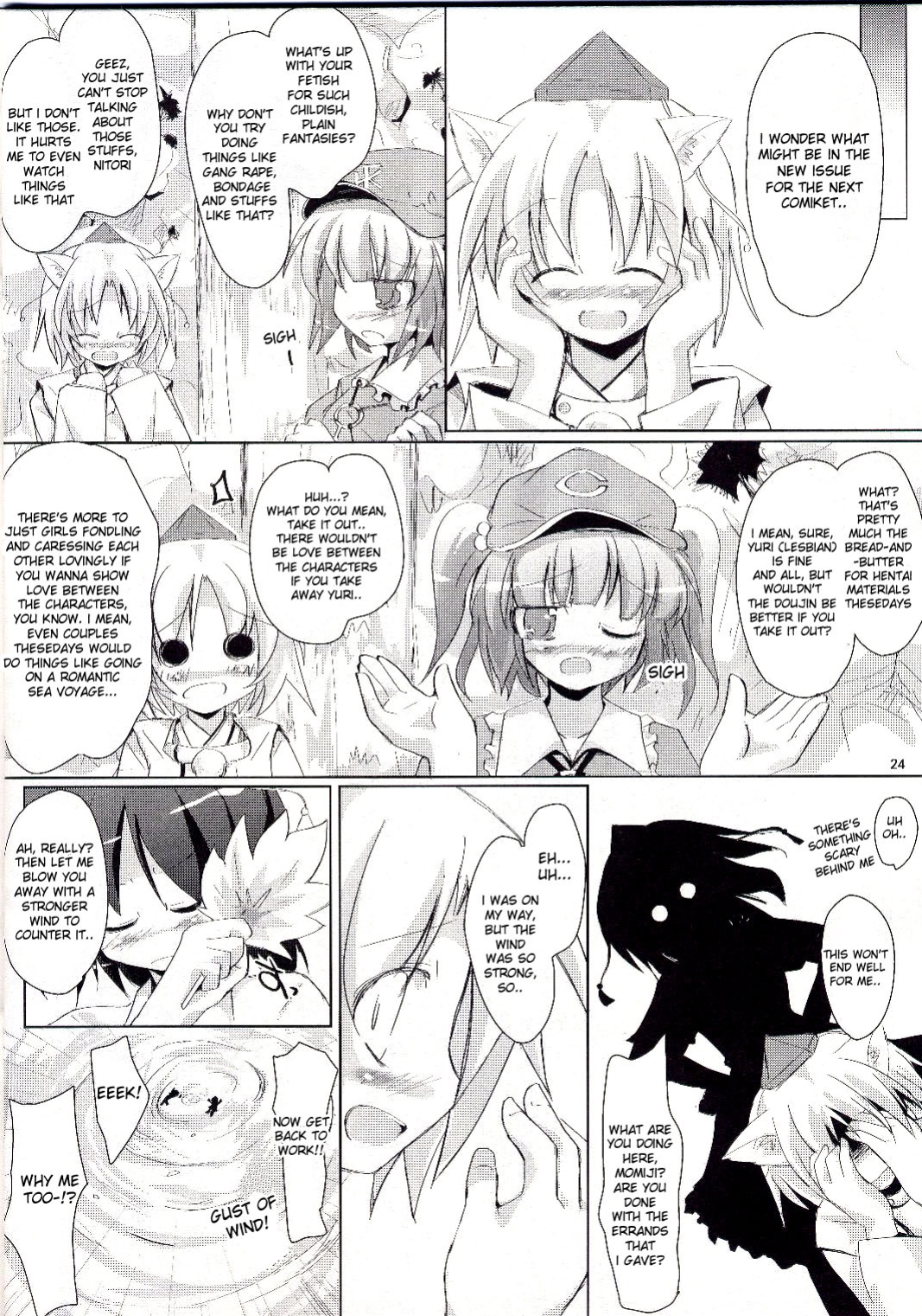 (C73) [Pixel Cot. (Habara Meguru)] Yuri Moa (Touhou Project) {Desudesu}