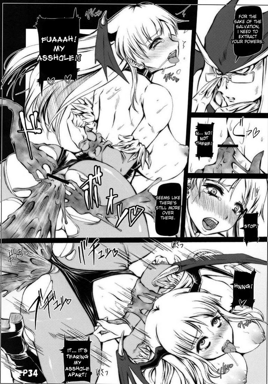 (Futaket 4) [Doronuma Kyoudai (Red-Rum)] Ra-riru-rero Chu (DarkStalkers) {desudesu}