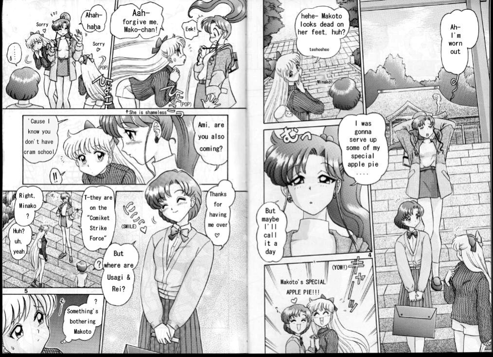 [Kaiten Sommelier (13)] Himitsu no Ami-chan | Ami's Secret Ch. 1-5 (Bishoujo Senshi Sailor Moon) [babbito2k]
