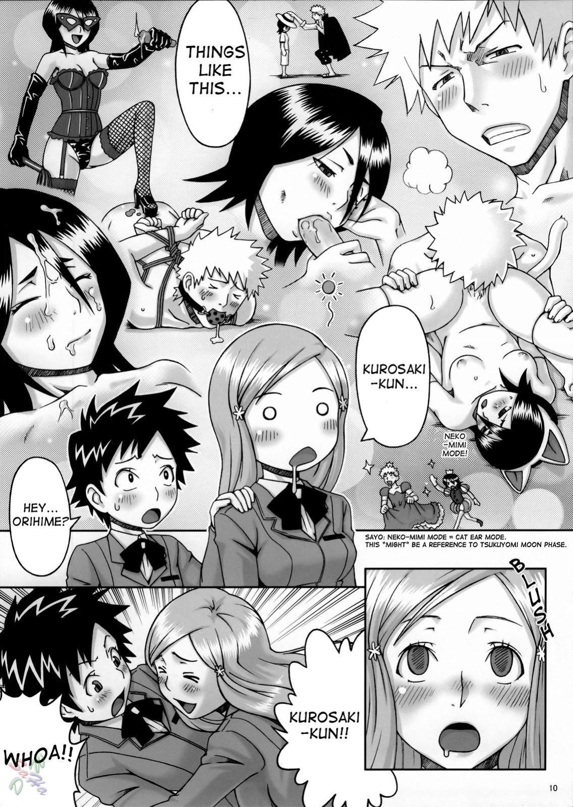 (C67) [Manga Super (Ha-ru, Nekoi Mie)] Cat Life J (BLEACH, Death Note) [SaHa]