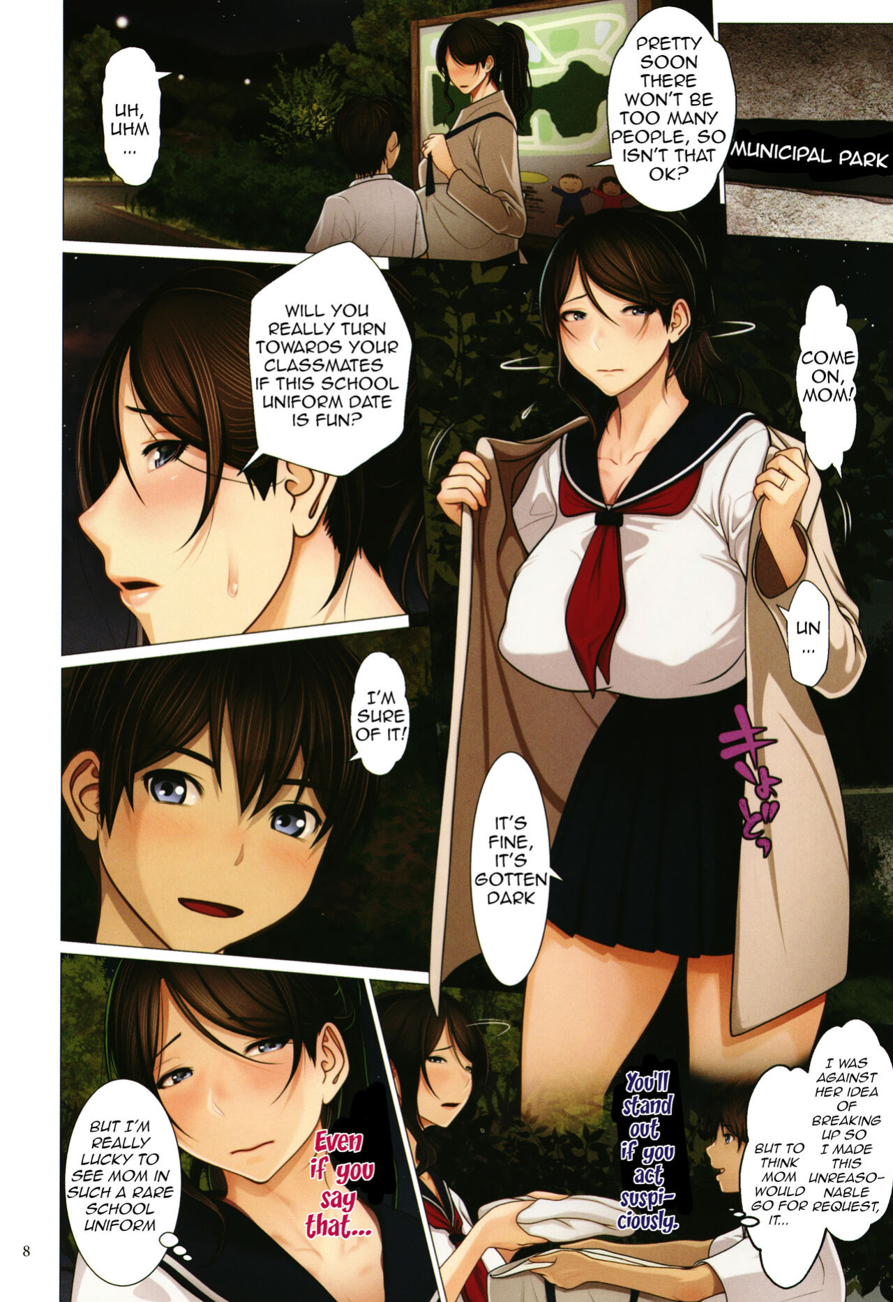 [Emori Uki] Mama ga Sailor Fuku wo Kita Riyuu | Reason For Mom Wearing a Sailor Uniform (Bibo Soukan)[Amoskandy]