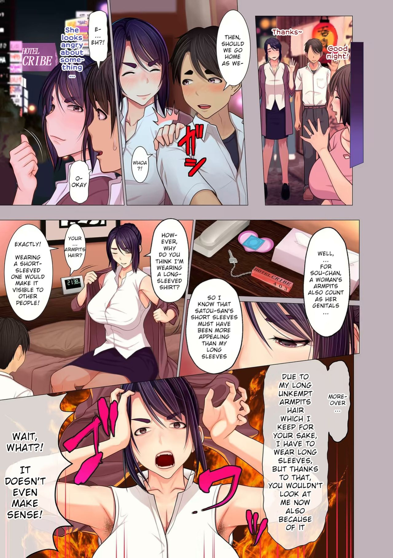[Emori Uki] Oba-chan no Waki to Ashi to etc... | Auntie's Armpits, Feet, etc... (COMIC KURiBERON DUMA 2020-07 Vol. 21) [tengokuoh]