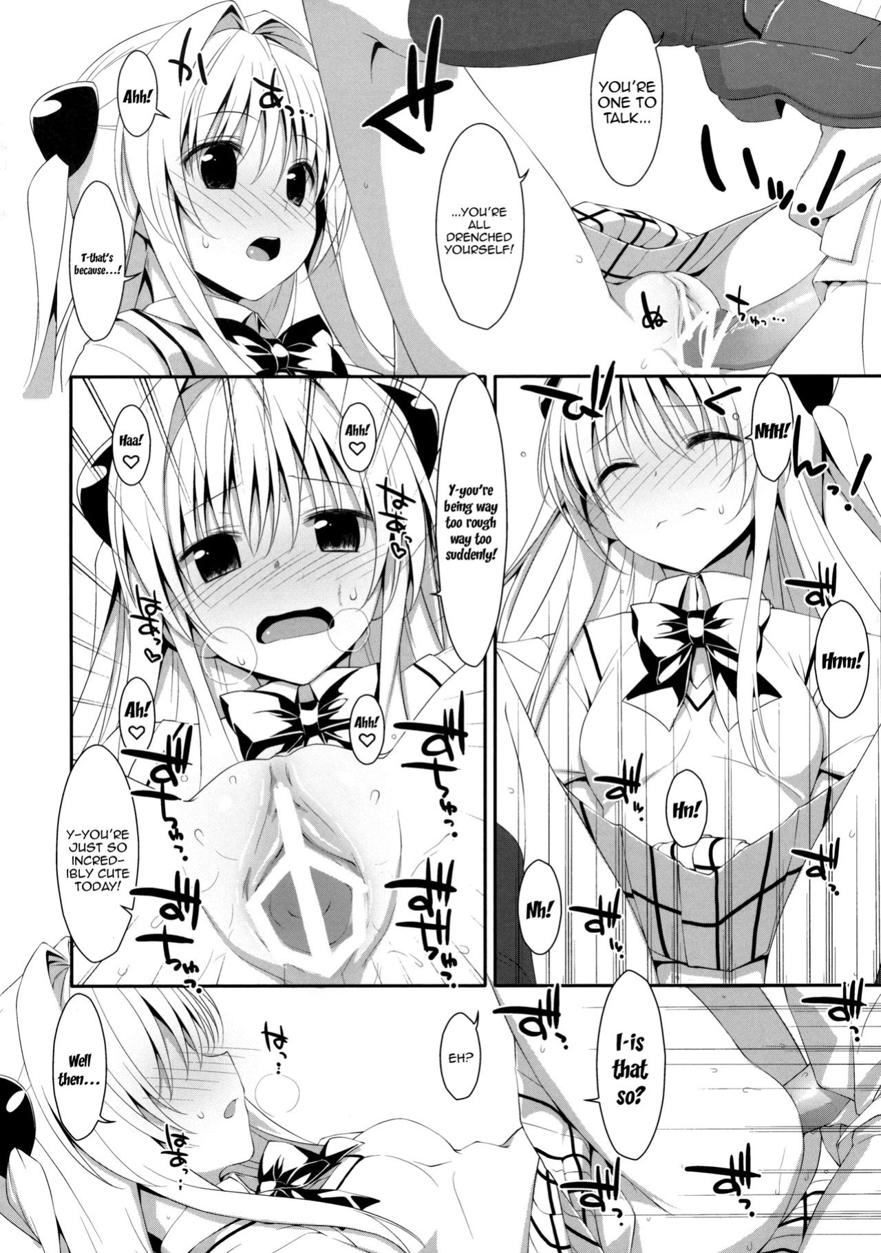 (COMIC1☆7) [TIES (Takei Ooki)] Usotsuki no Koi | Little Liar's Love (To LOVE-Ru Darkness)