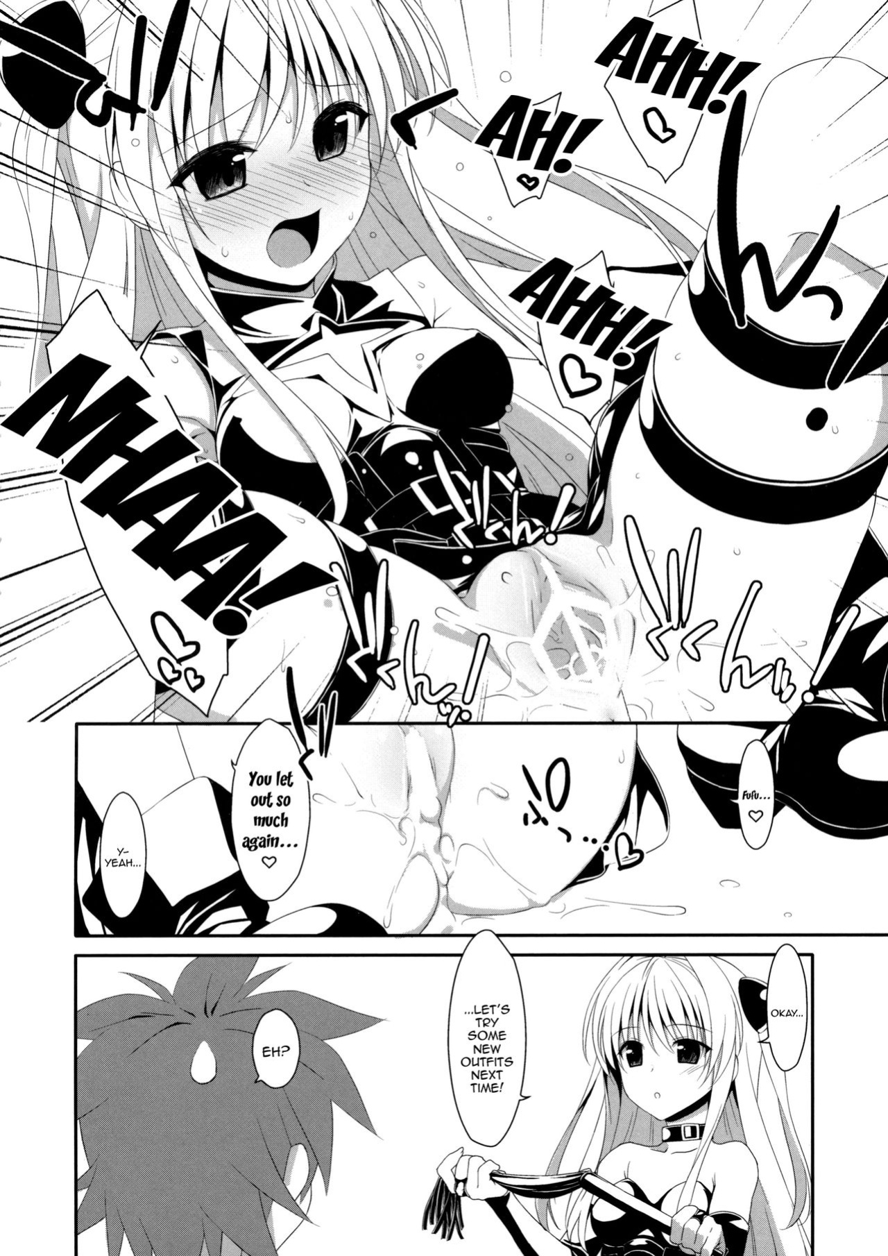 (COMIC1☆7) [TIES (Takei Ooki)] Usotsuki no Koi | Little Liar's Love (To LOVE-Ru Darkness)