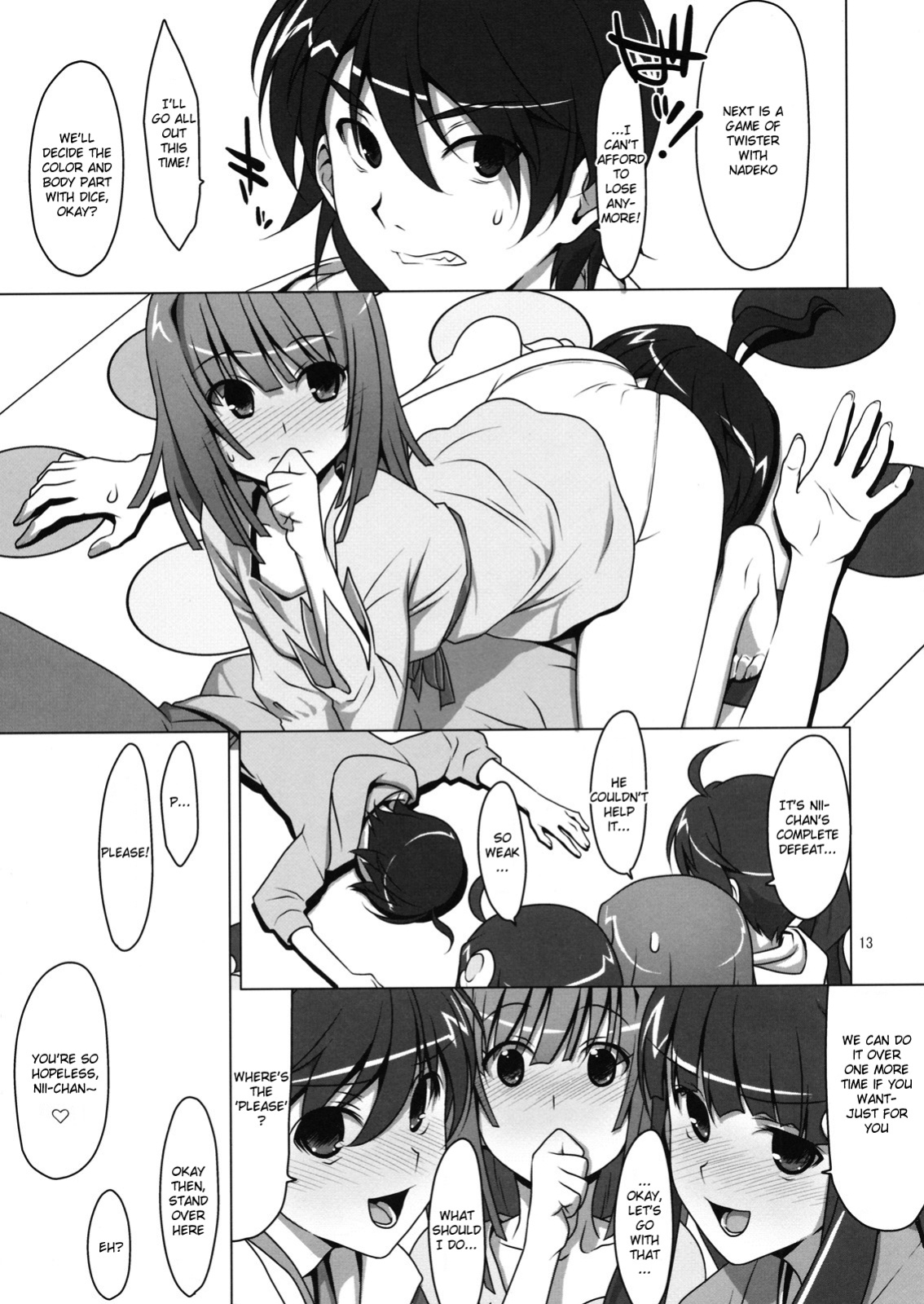 [TIES (Takei Ooki)] Onegai! FireSisters★ -Soushuuhen- (Bakemonogatari) {Various groups}