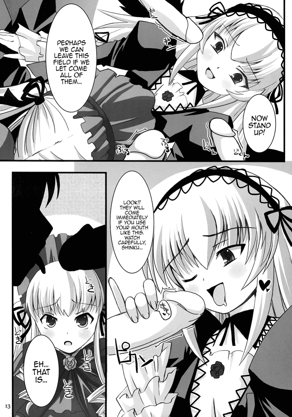 (CSP4) [KURUBUSI-KAI (Dowarukofu, Shinshin)] Royal Milk Doll (Rozen Maiden) {Lust no Fansub}