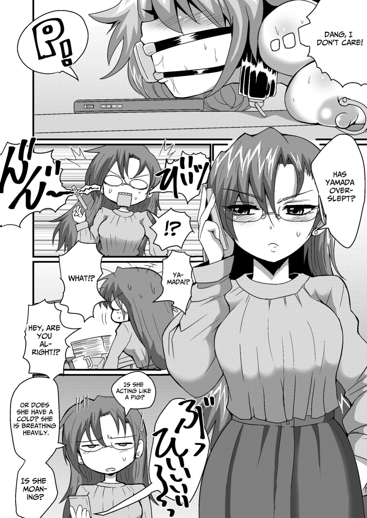 [Hiyashi Chuuka Owarimashita (Zuler Daitouryou)] Jibaku Onanie Chuudoku no Yamada-san Koyoi Jibaku suru Hanashi | Auto Bondage Masturbation Addict Yamada's Tale Of Self Destruction [Haunt Translation]