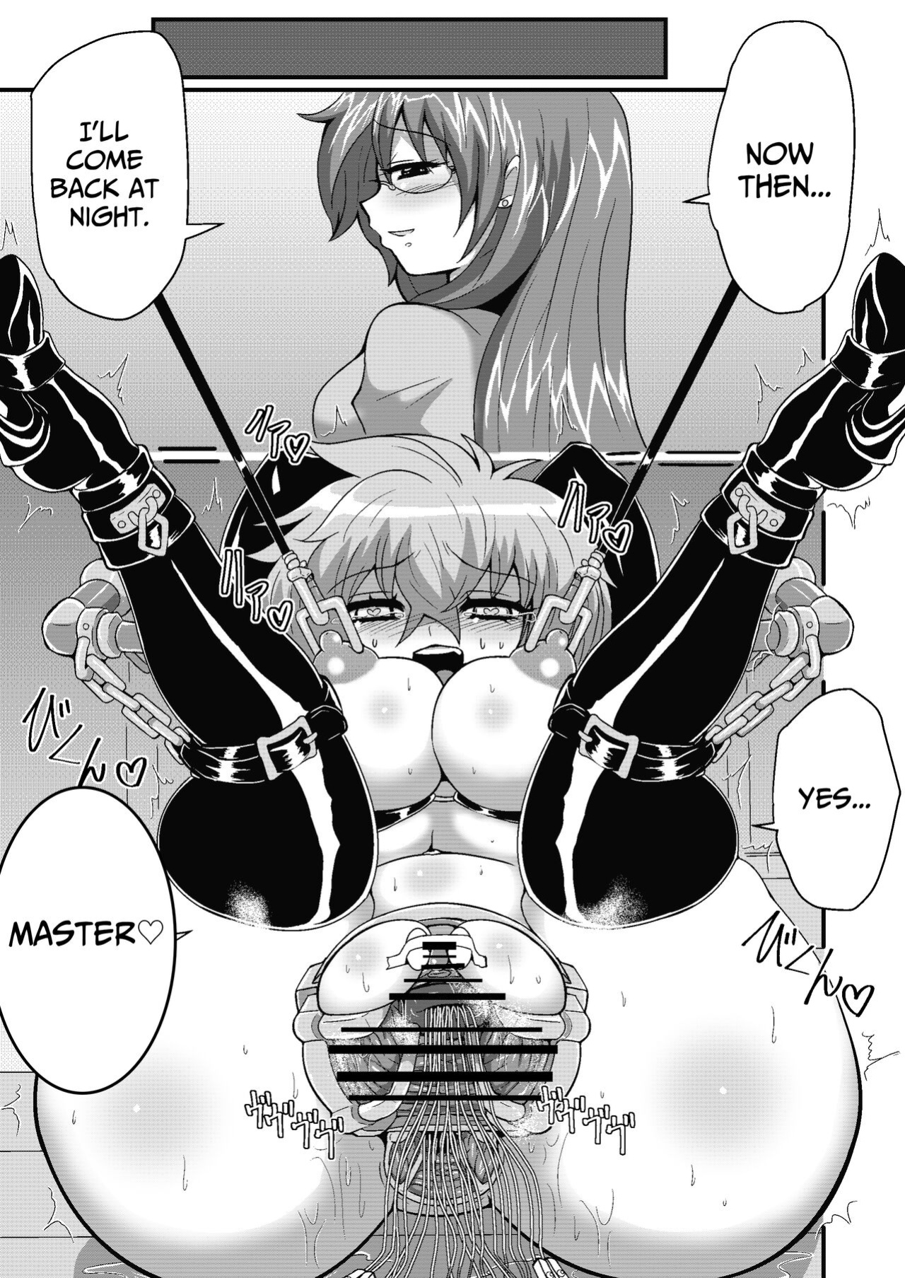 [Hiyashi Chuuka Owarimashita (Zuler Daitouryou)] Jibaku Onanie Chuudoku no Yamada-san Koyoi Jibaku suru Hanashi | Auto Bondage Masturbation Addict Yamada's Tale Of Self Destruction [Haunt Translation]
