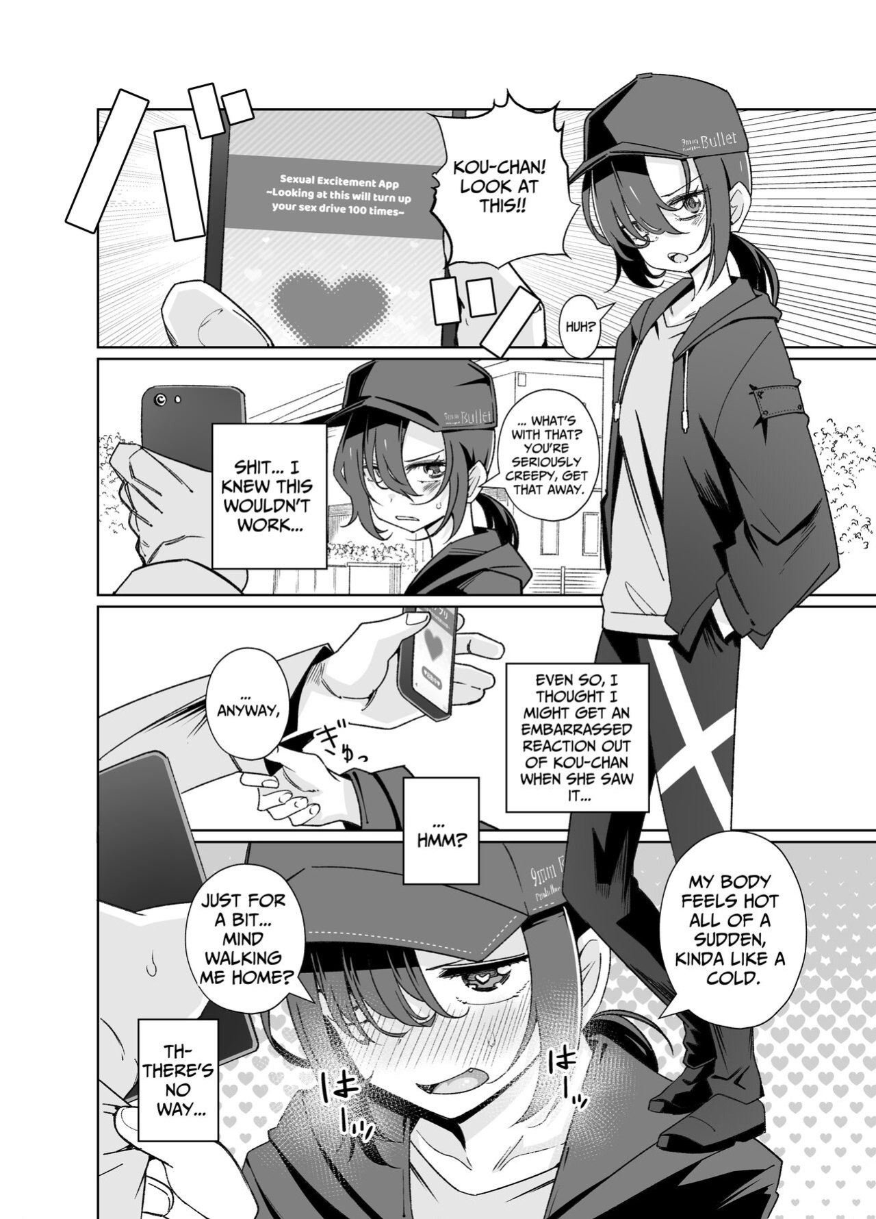 [Tomuraya (Tomura Suisen)] Namaiki Boyish Shoujo ni Hatsujou Appli o Tsukattara...... | When I Used A Lust Inducing App On A Cocky Boyish Girl... [Penguin Piper]