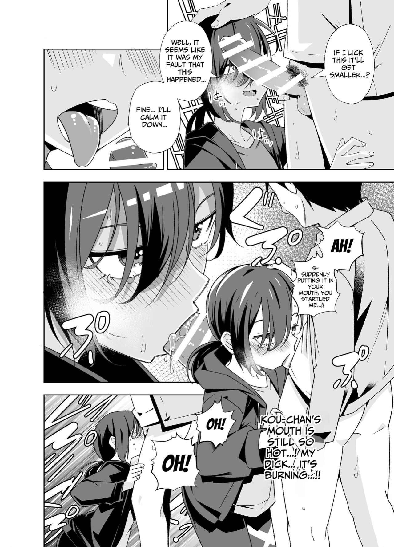 [Tomuraya (Tomura Suisen)] Namaiki Boyish Shoujo ni Hatsujou Appli o Tsukattara...... | When I Used A Lust Inducing App On A Cocky Boyish Girl... [Penguin Piper]