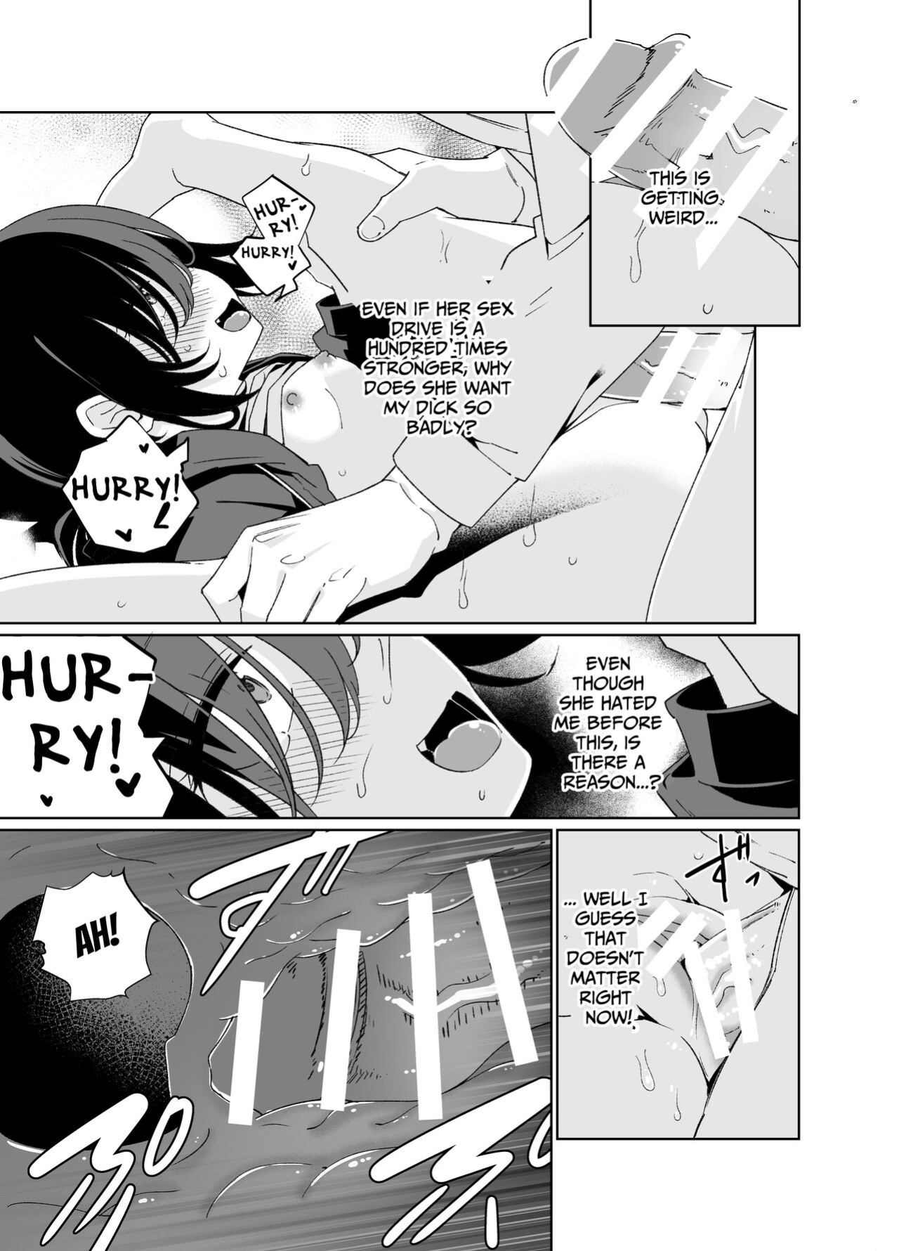 [Tomuraya (Tomura Suisen)] Namaiki Boyish Shoujo ni Hatsujou Appli o Tsukattara...... | When I Used A Lust Inducing App On A Cocky Boyish Girl... [Penguin Piper]