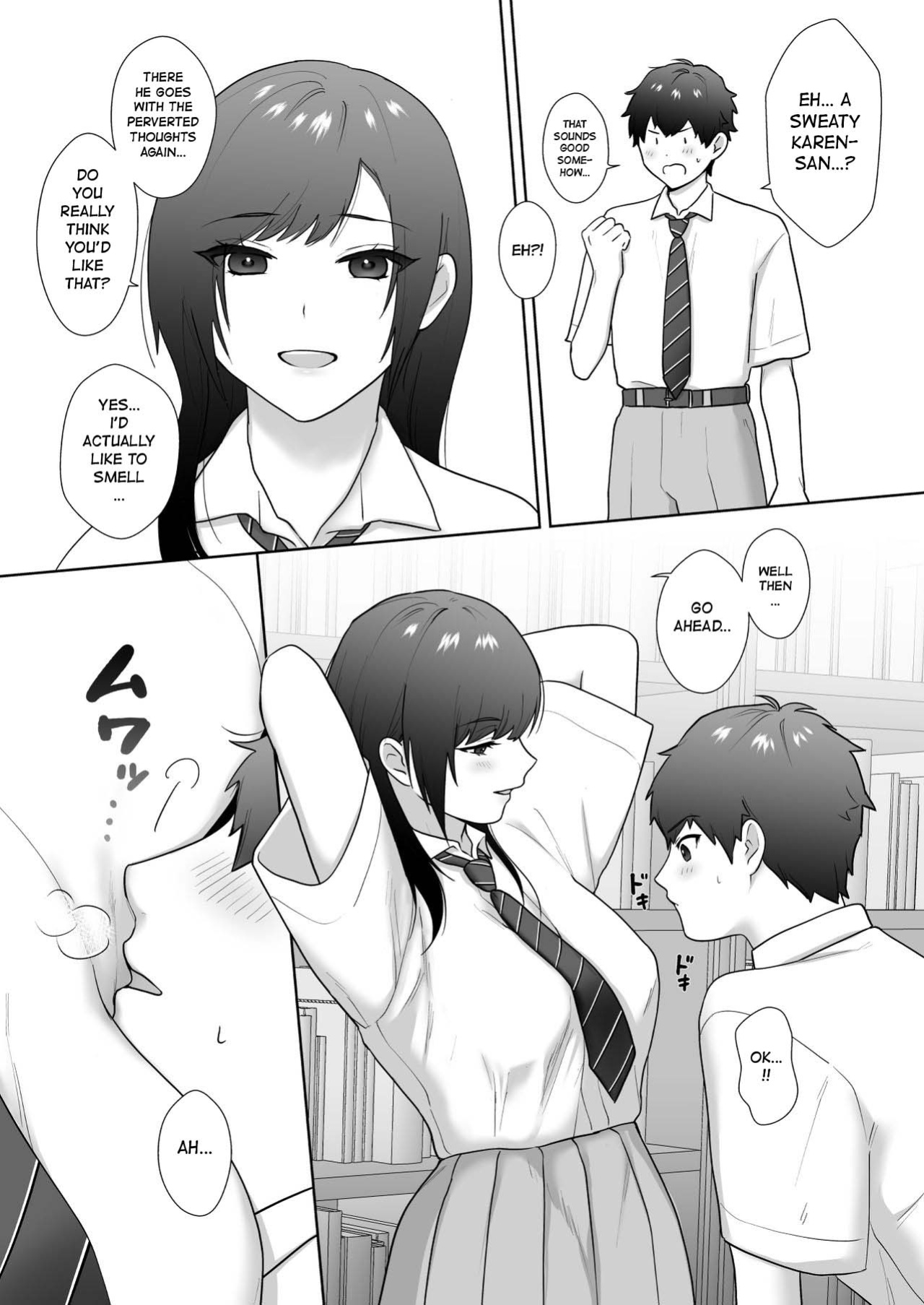 [Ikinariya (Ikinari)] Toshoiin no Karen-san 3 | Karen-san of the Library Committee 3