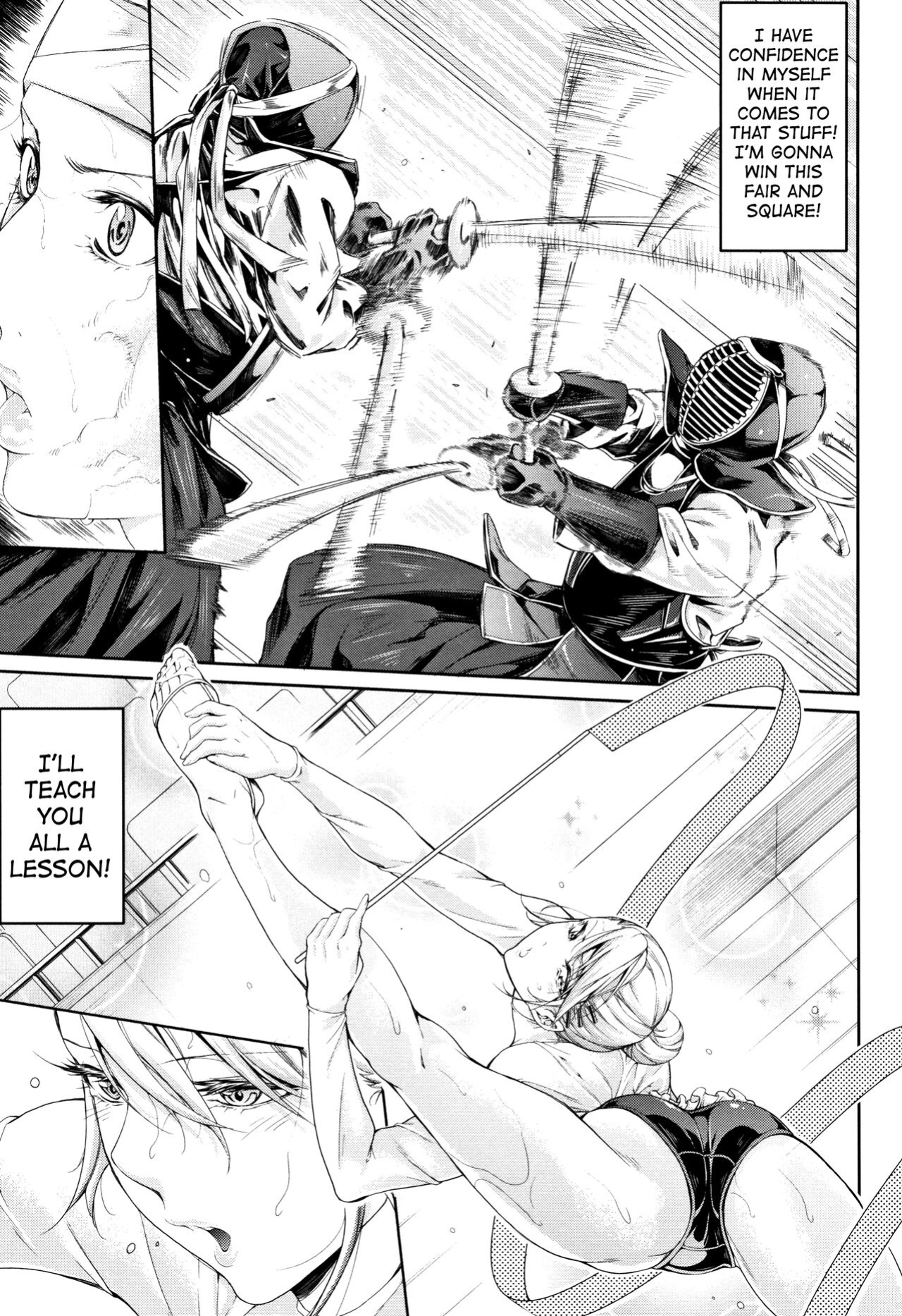 [Brother Pierrot] Bukatsu Shoujo Paradise ~ Asekkaki no Tenshi-tachi ~ [biribiri]