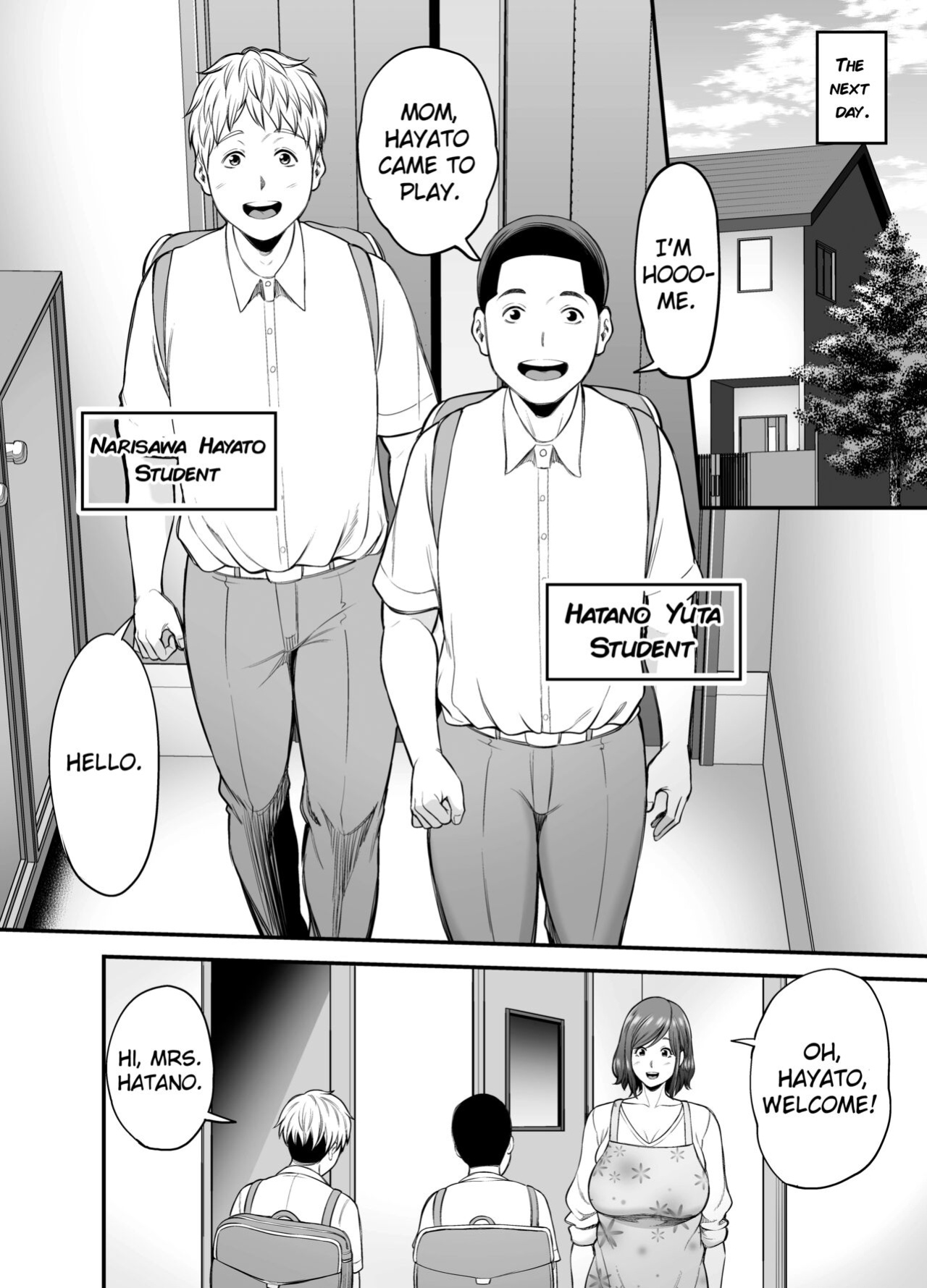[Ura Meshiya (Maccha Neji)] Sexless de Yokkyu Fuman na Watashi wa, Musuko no Tomodachi to... [ChoriScans]
