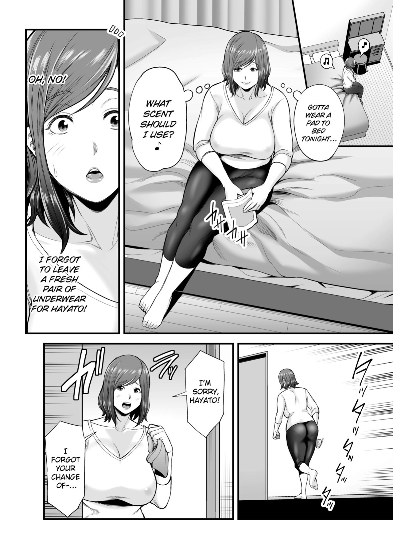 [Ura Meshiya (Maccha Neji)] Sexless de Yokkyu Fuman na Watashi wa, Musuko no Tomodachi to... [ChoriScans]