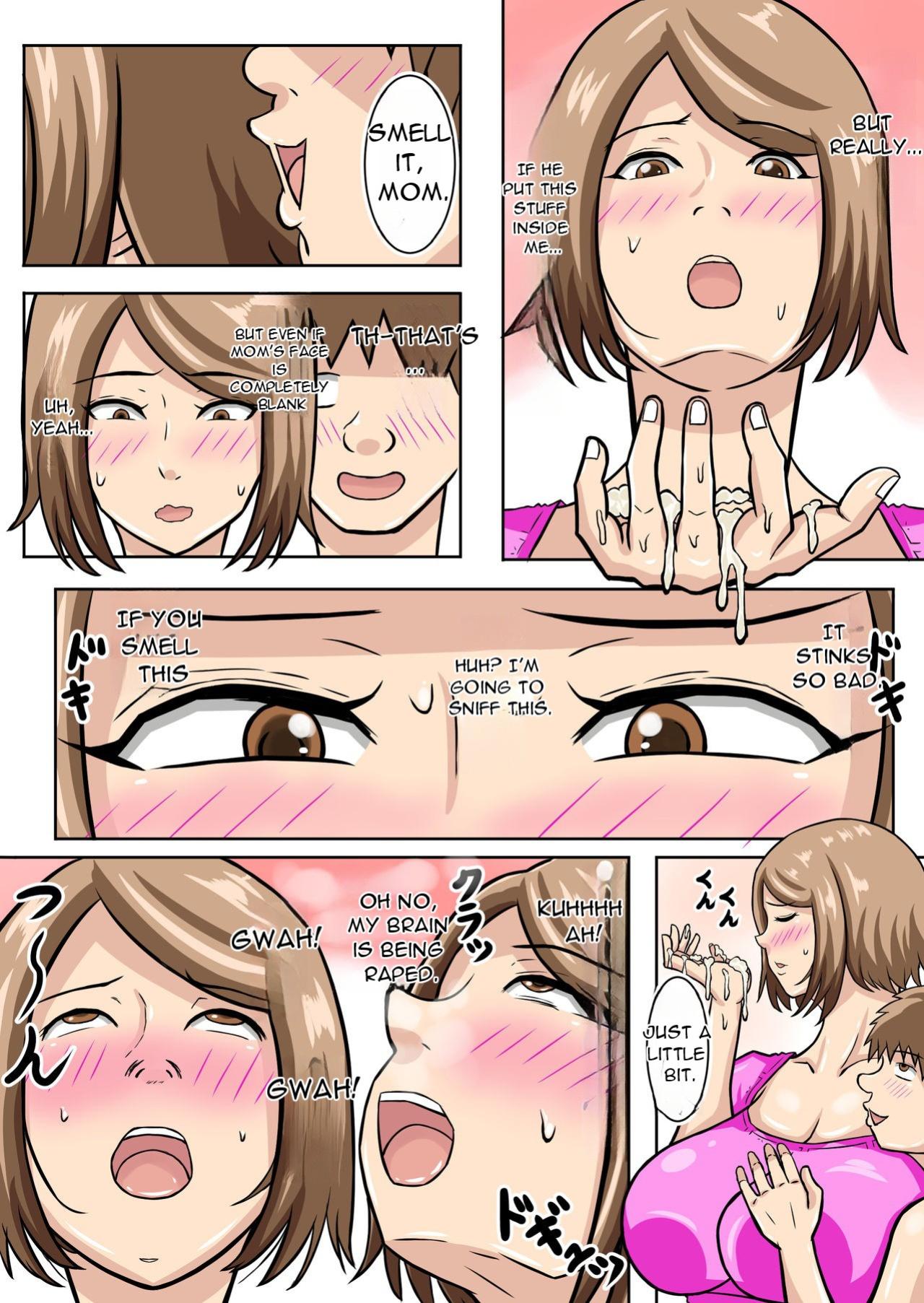 [Mama no Nioi (fundoshi)] Uchi no Mama wa Oshi ni Yowai [DarklordMTLs]
