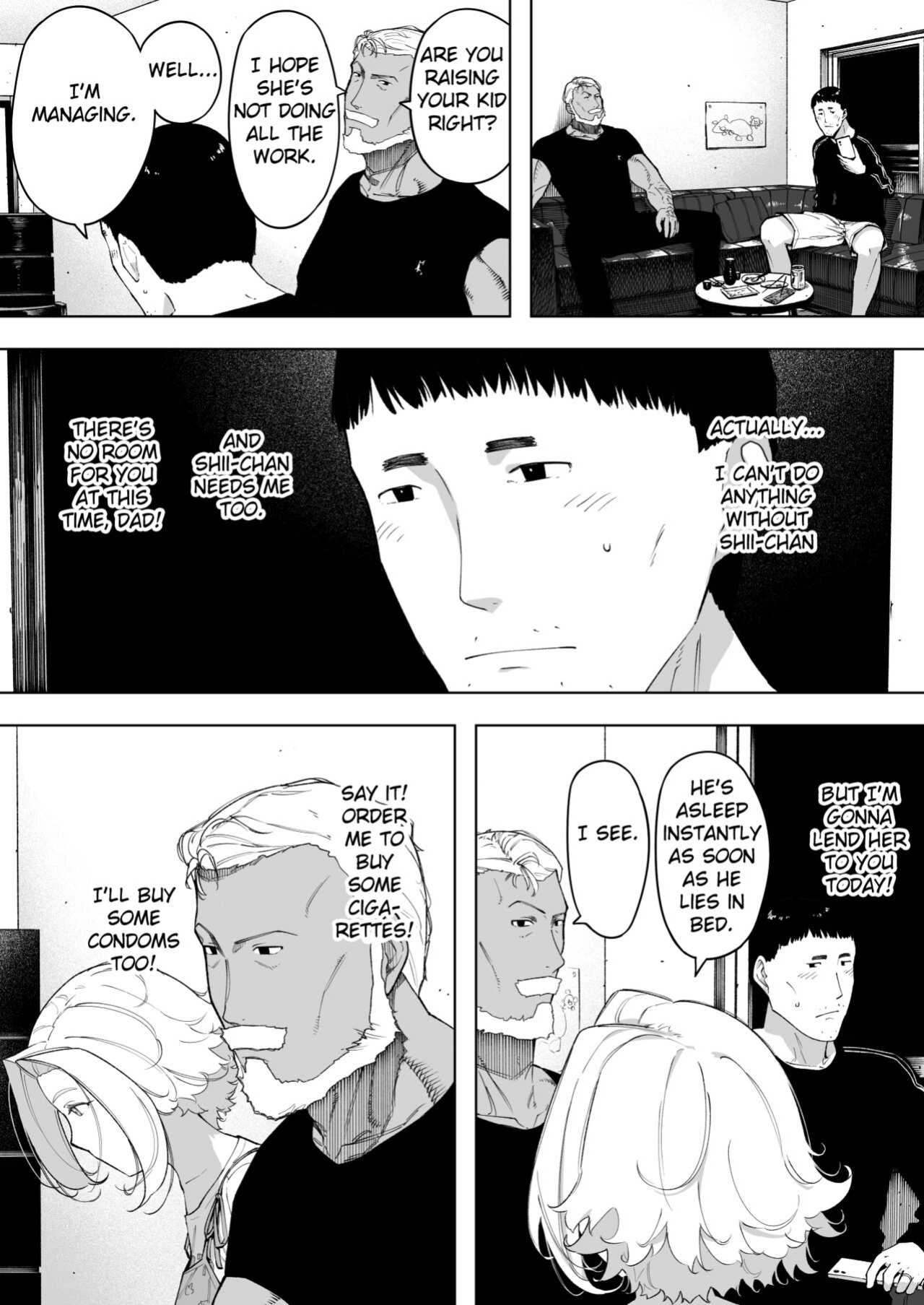 [NT Labo (NT Robo)] Aisai, Doui no Ue, Netorare 7 Tears of Father [Fated Circle]