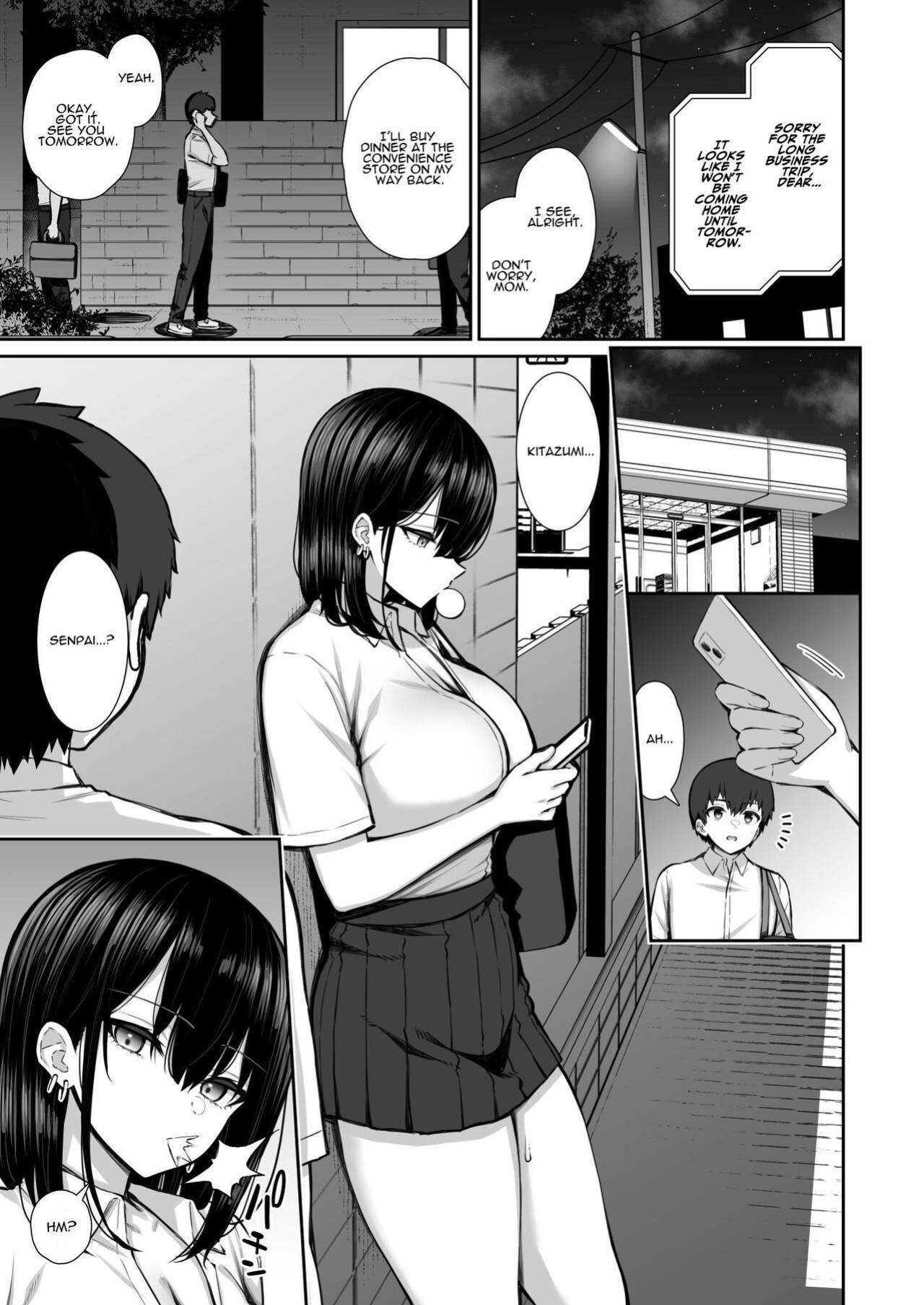[Izure] Iede Gal na Senpai wa Kantan ni Yarasete Kureru [ADTL]