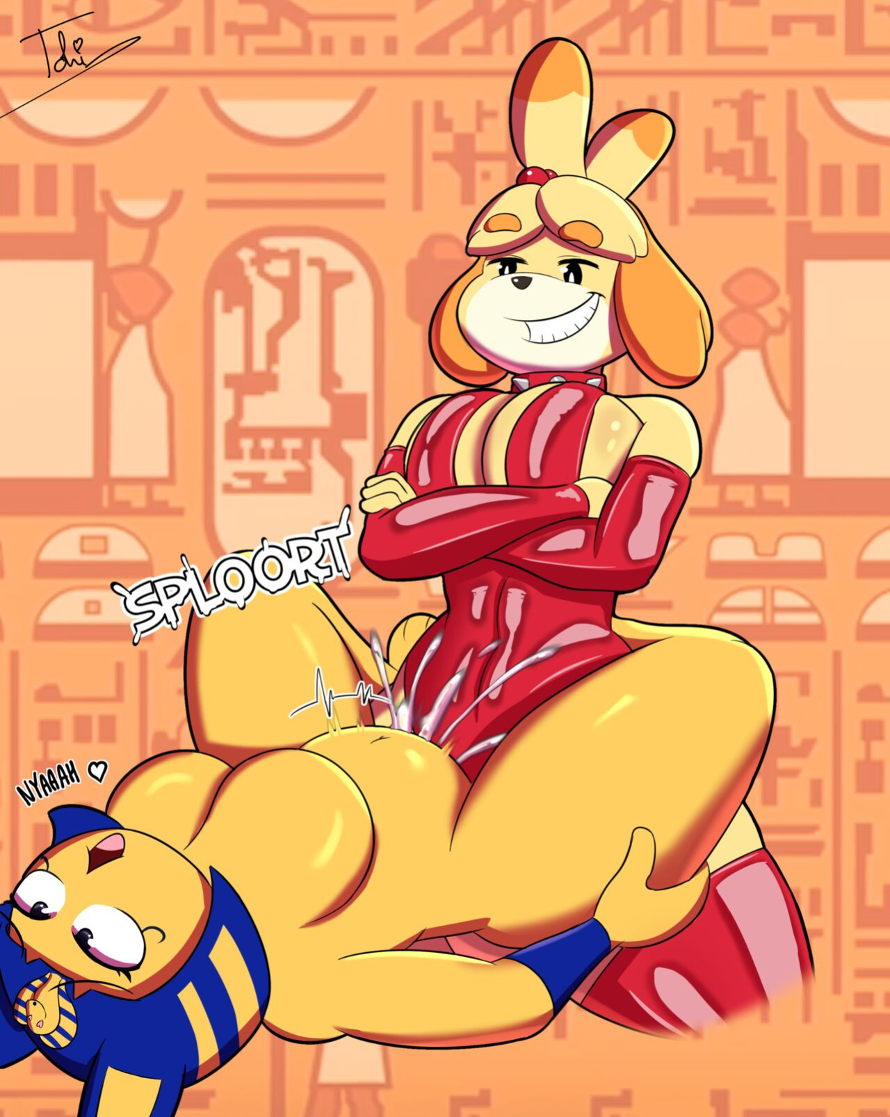 [Tohilewd] Mommy Mayor Isabelle is Back + Extras