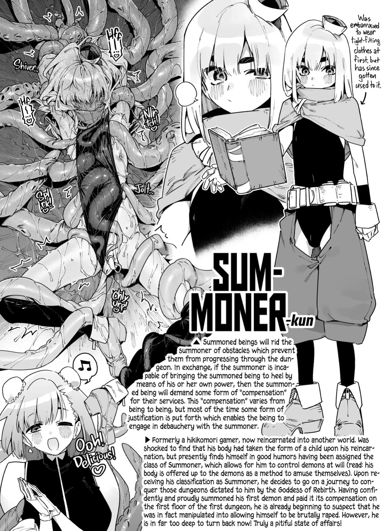 [Gyuutan Teishoku e no Koi (Chomoran)] Yobidashita Aruraune ni Tsuyome no Yajirushi o Muke Rareru Shoukansamurai-kun… Yokatta ne… | Summoner-kun (Alraune Has His Face Squarely Inside A Crosshair Lined With Hearts) [head empty]