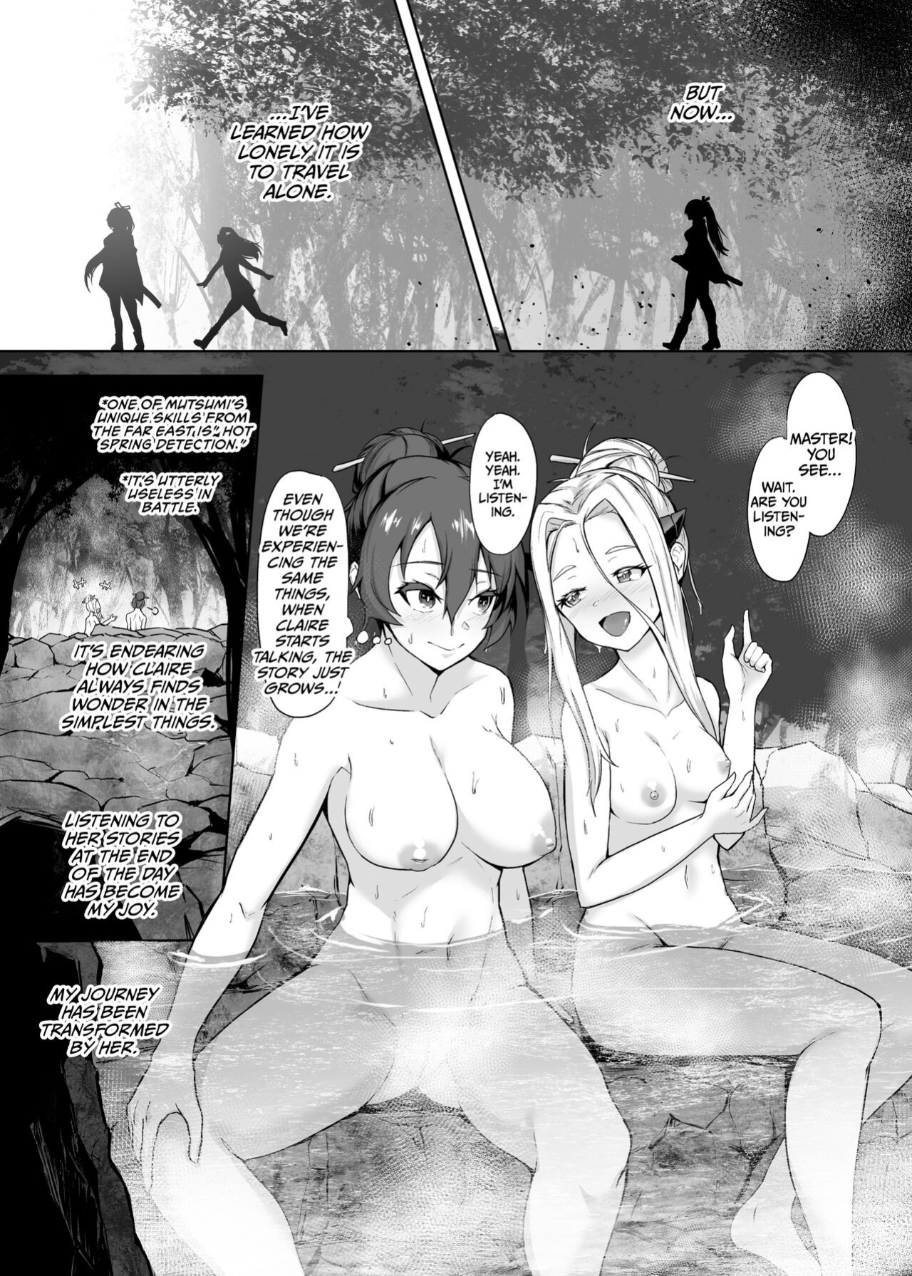 [Gotarou no All Night Fuck (Gotarou)] Tsuyoku Yasashii Onna Samurai, Futanari ni Kaerare Tasuketa Musume ni Level Drain Sareryoku de Nejifuserare Kyousei Shasei