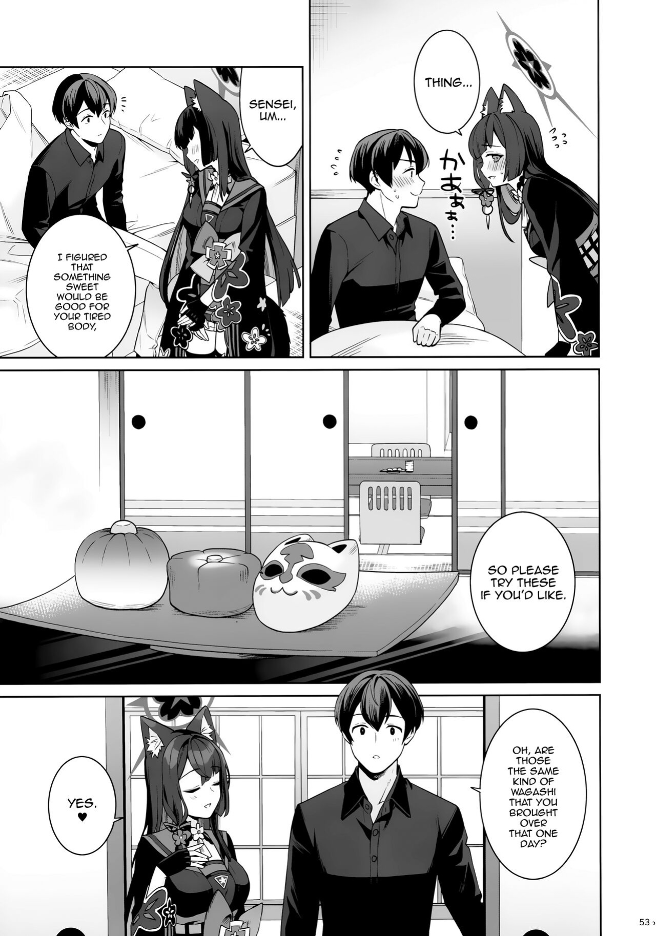 (C103) [NOMIYAGUMI (Ichinomiya)] Zyunzyou Renzyou Hatsuzyoukitsune | Pure♥ Lovestruck♥ Fox in Heat (Blue Archive)