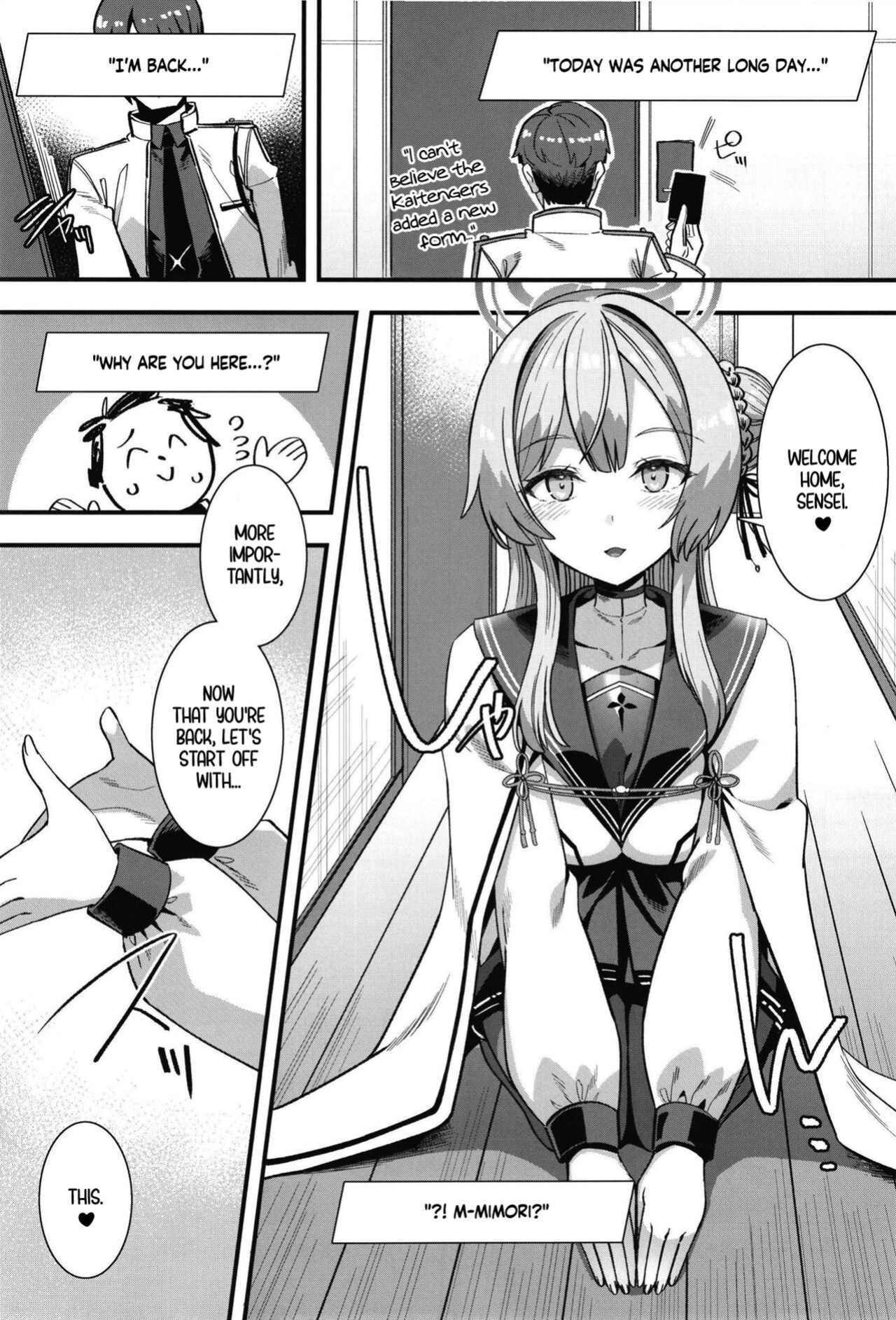 [Harigane Shinshi Doumei (Harigane Shinshi)] Oxytocin Overdose (Blue Archive) [Douzo Lad Translations]