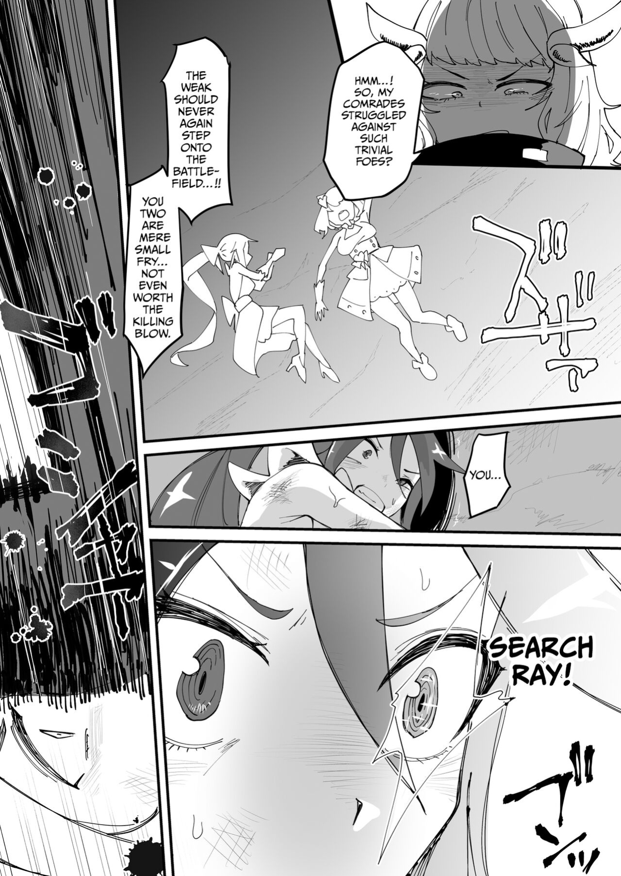 [Tsutsumorien (Tsutsumori)] Saikyou Mazoku wa Kuso Zako Dame Maso Chinpo | The Strongest Demon Has a Pathetic Masochistic Cock [CulturedCommissions]