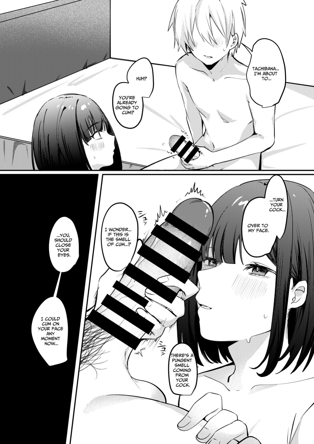 [Whisp (Ariichi Kyuu)] Sex Shinai to Derarenai Heya ni Seiso na Ano Ko to Tojikomerareru | Trapped in a Sex-Locked Room with that Prim & Proper Girl [Benri]