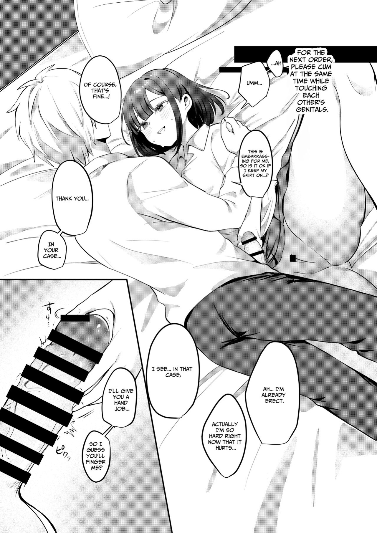 [Whisp (Ariichi Kyuu)] Sex Shinai to Derarenai Heya ni Seiso na Ano Ko to Tojikomerareru | Trapped in a Sex-Locked Room with that Prim & Proper Girl [Benri]