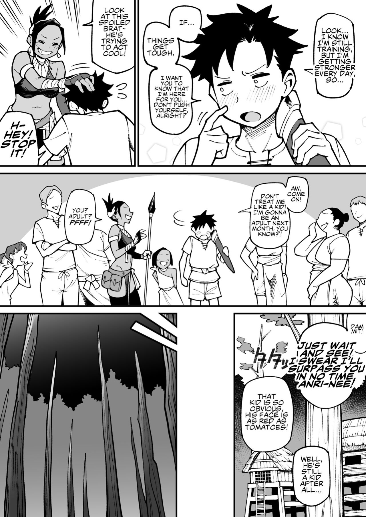 [Ame no Machi] Beastman × Female Warrior NTR