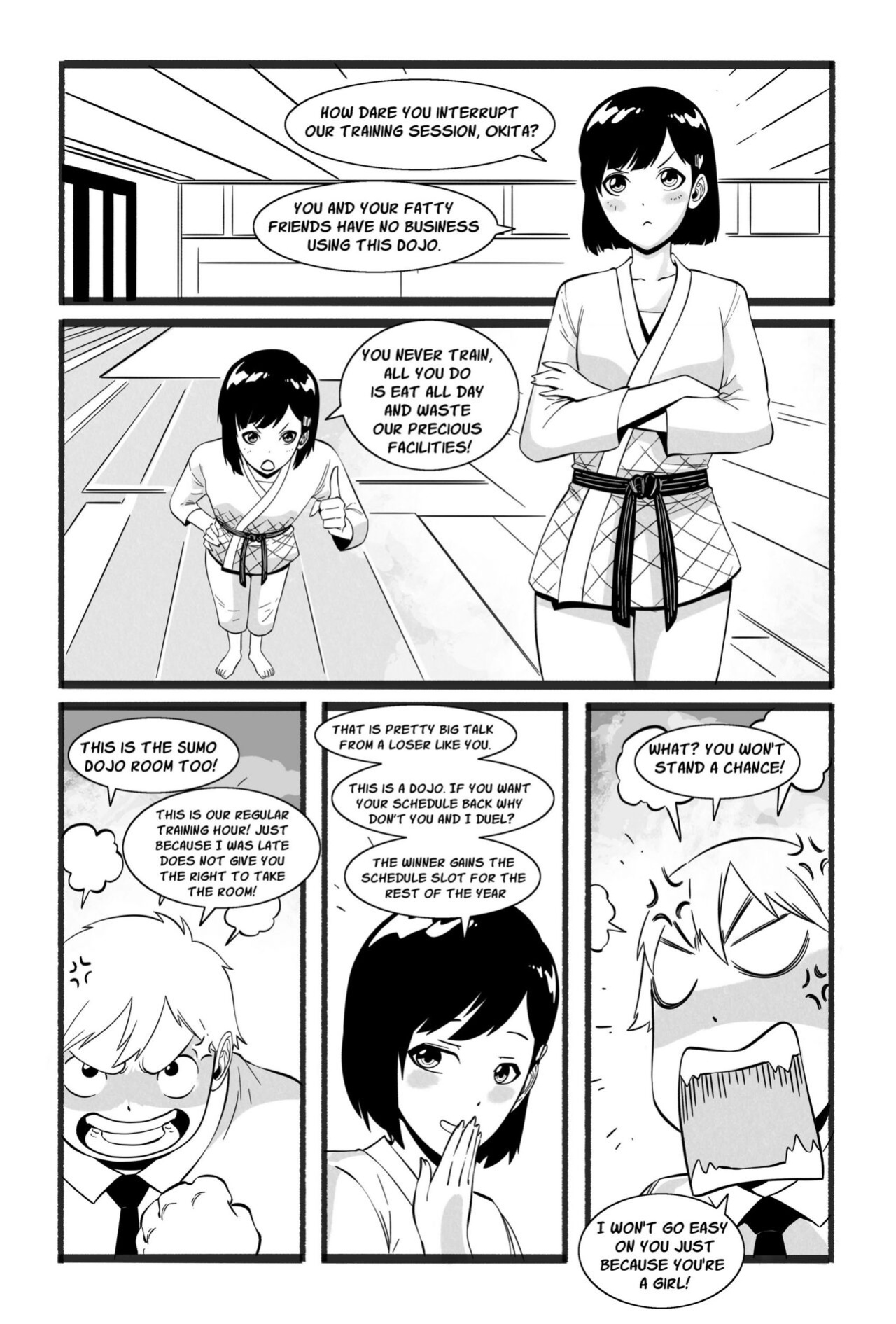 [The Bats] [FarhadTG] I will make us win at Judo Chapter 1-2