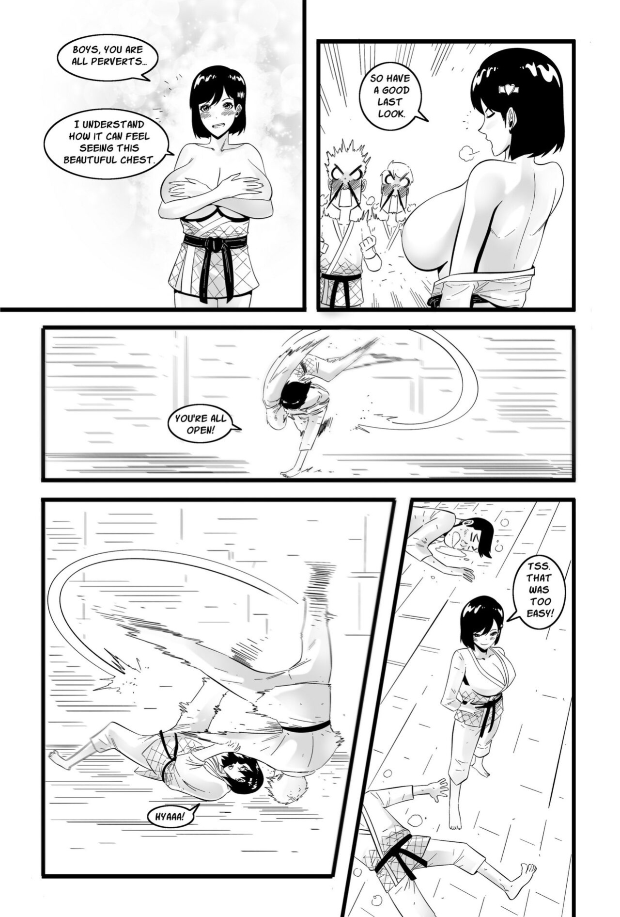 [The Bats] [FarhadTG] I will make us win at Judo Chapter 1-2