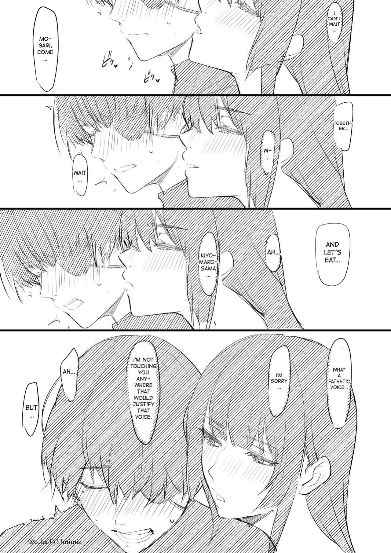(Cobaco Mimiz) Kiyomaro-sama to Mogari (COMIC HOTMILK 2024-02)