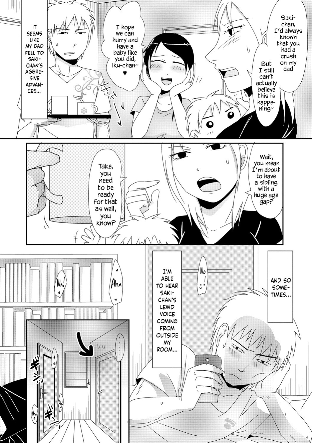 [Kurogane] Gibo no Shinkatsu Otetsudai | Helping with Stepmother's Impregnation Life (Cyberia Maniacs Kyousei Haramase Project Vol.3) [YxTL]