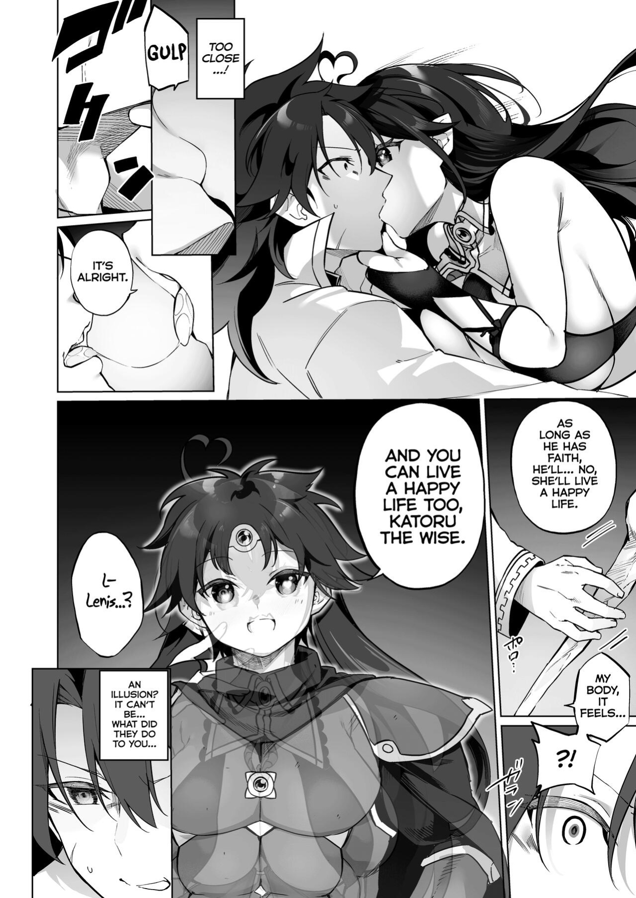[Slime no Kanmuri (Kanmuri)] Yuusha Party no Kenja ♂ ga TS shite Shiawase ni Naru Hanashi | Hero party's wise sage ♂ TS finds happiness [MMAG Translations]