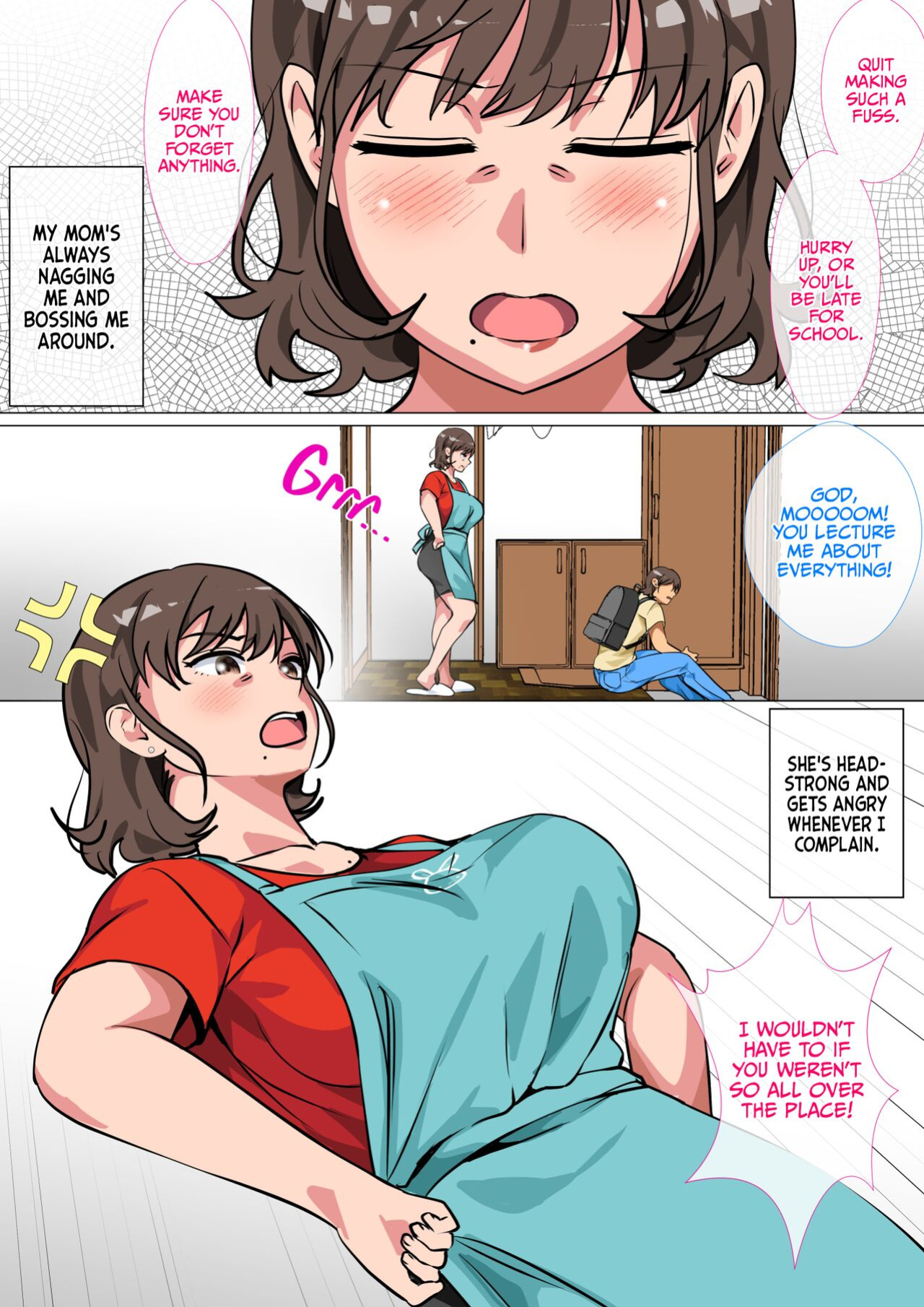 [Circle Spice] Ousama Game no Meirei de Haha to Sex Shita Hanashi | I Ordered My Mom to Have Sex with Me in King's Game {korafu}