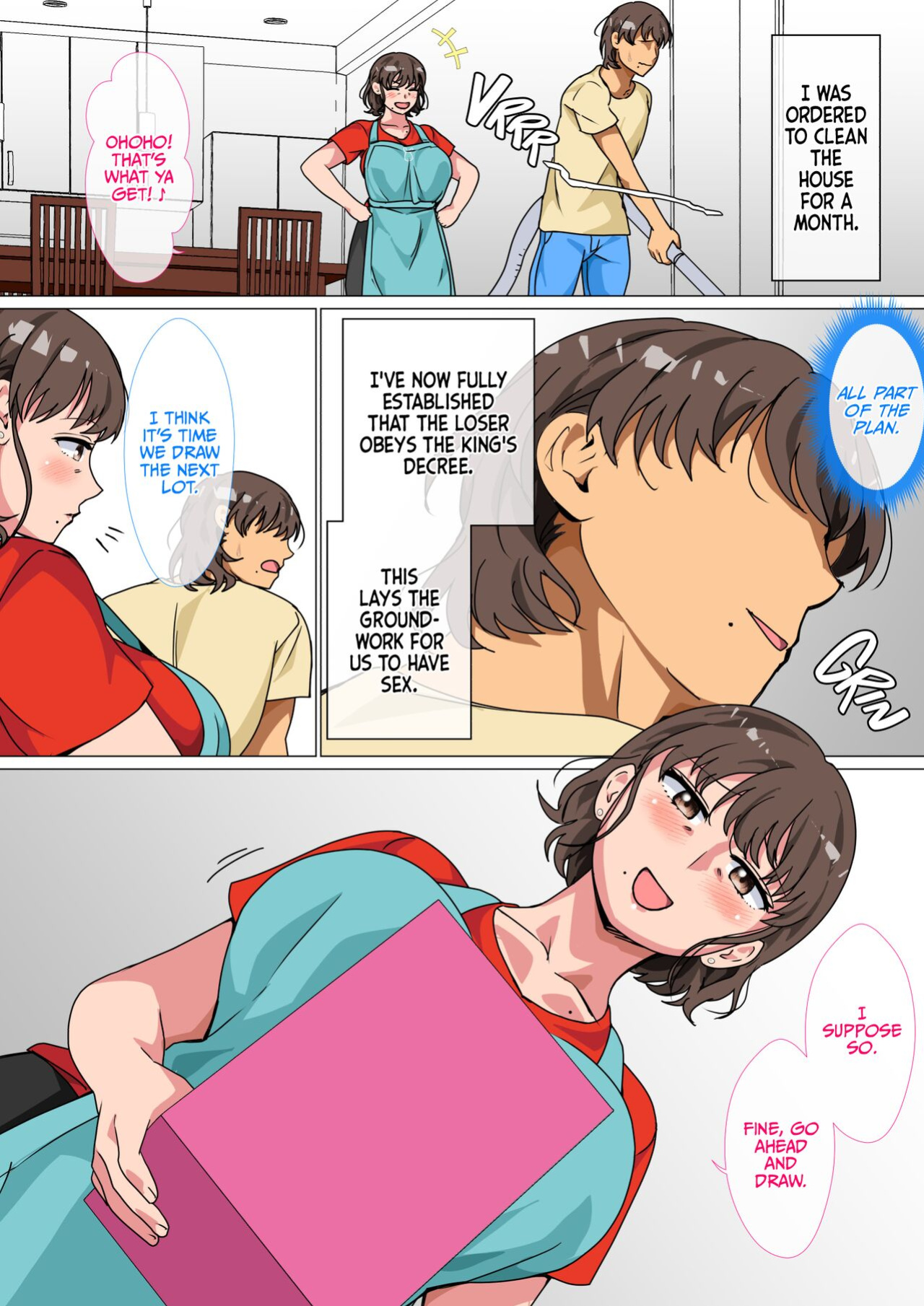 [Circle Spice] Ousama Game no Meirei de Haha to Sex Shita Hanashi | I Ordered My Mom to Have Sex with Me in King's Game {korafu}