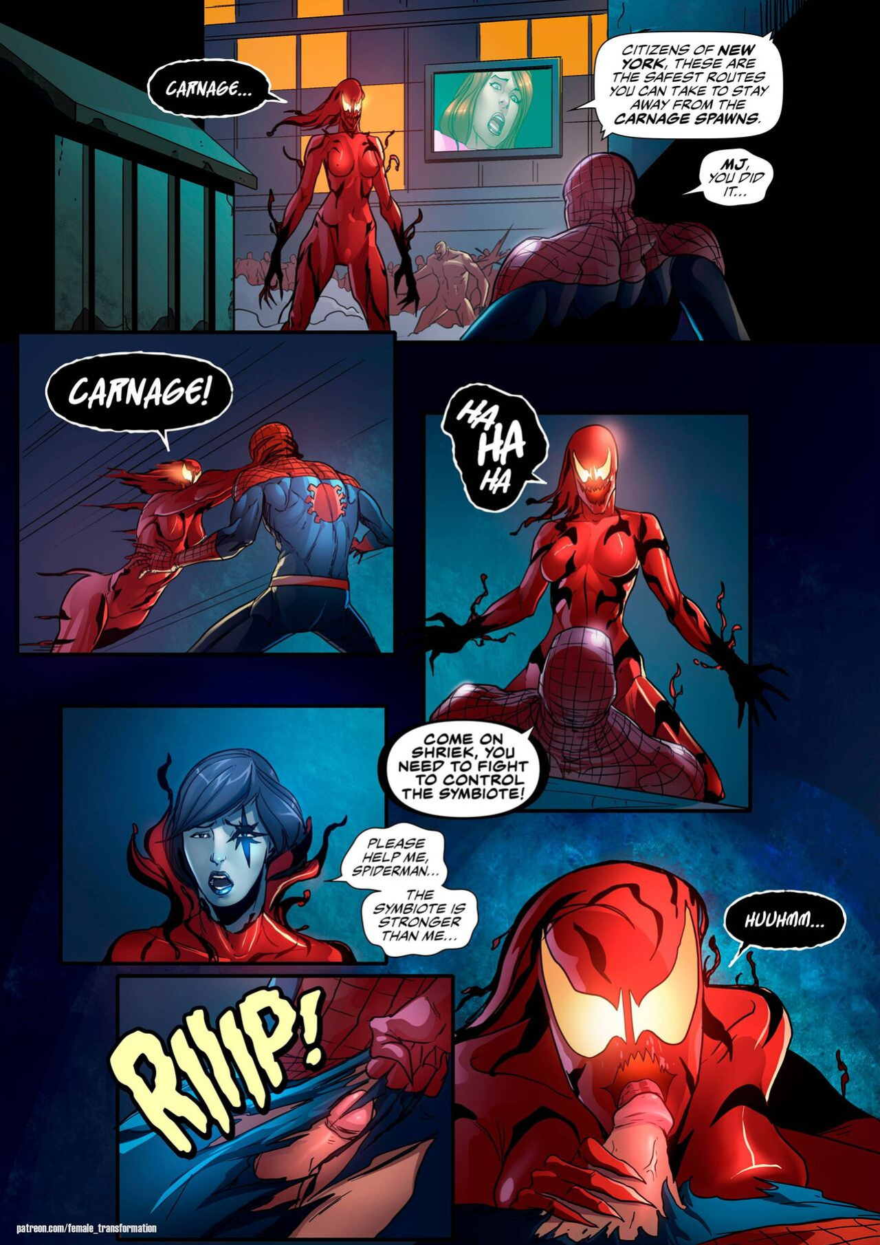 [Locofuria (6Evilsonic6)] Symbiote Queen: Complete Edition