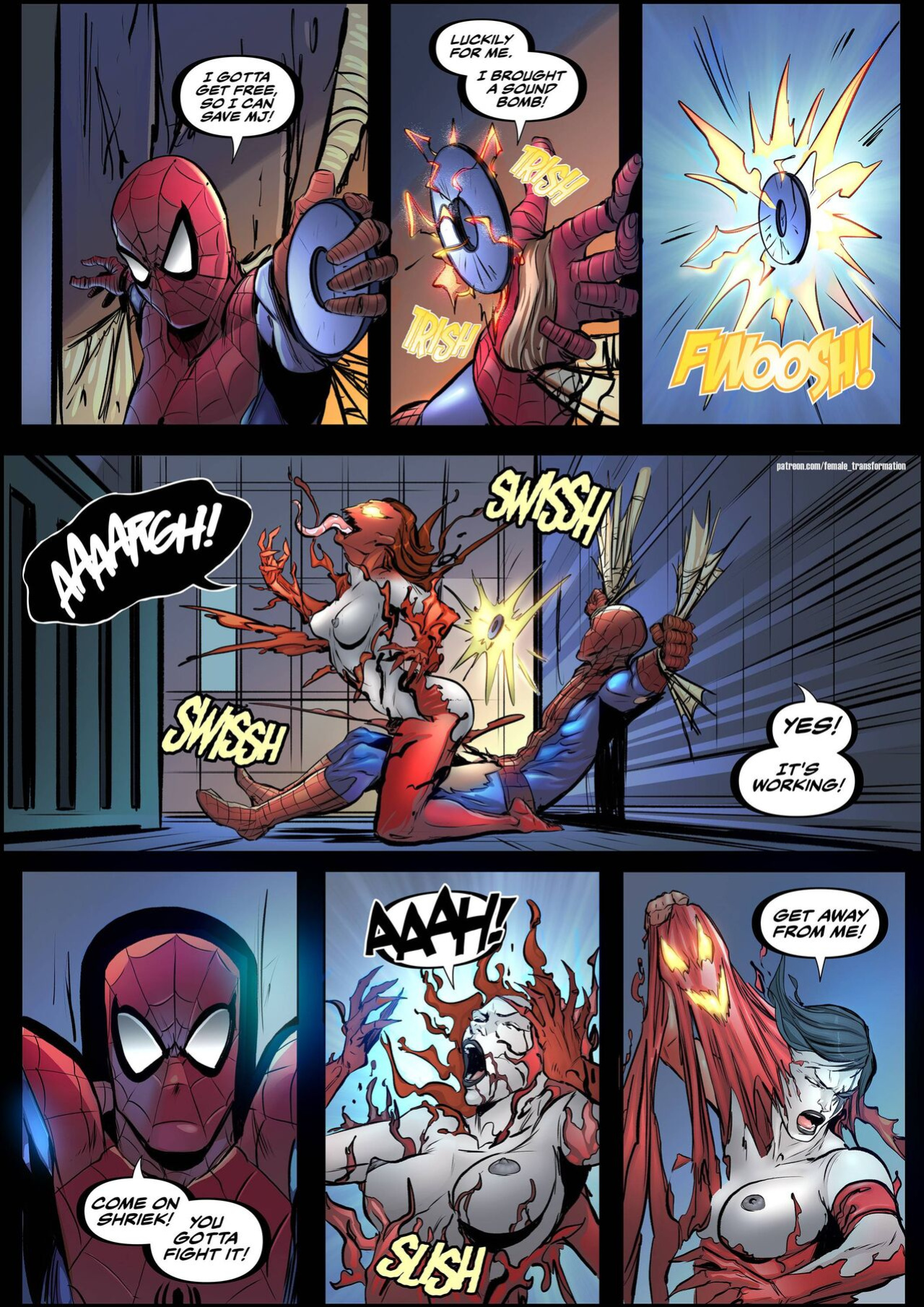 [Locofuria (6Evilsonic6)] Symbiote Queen: Complete Edition