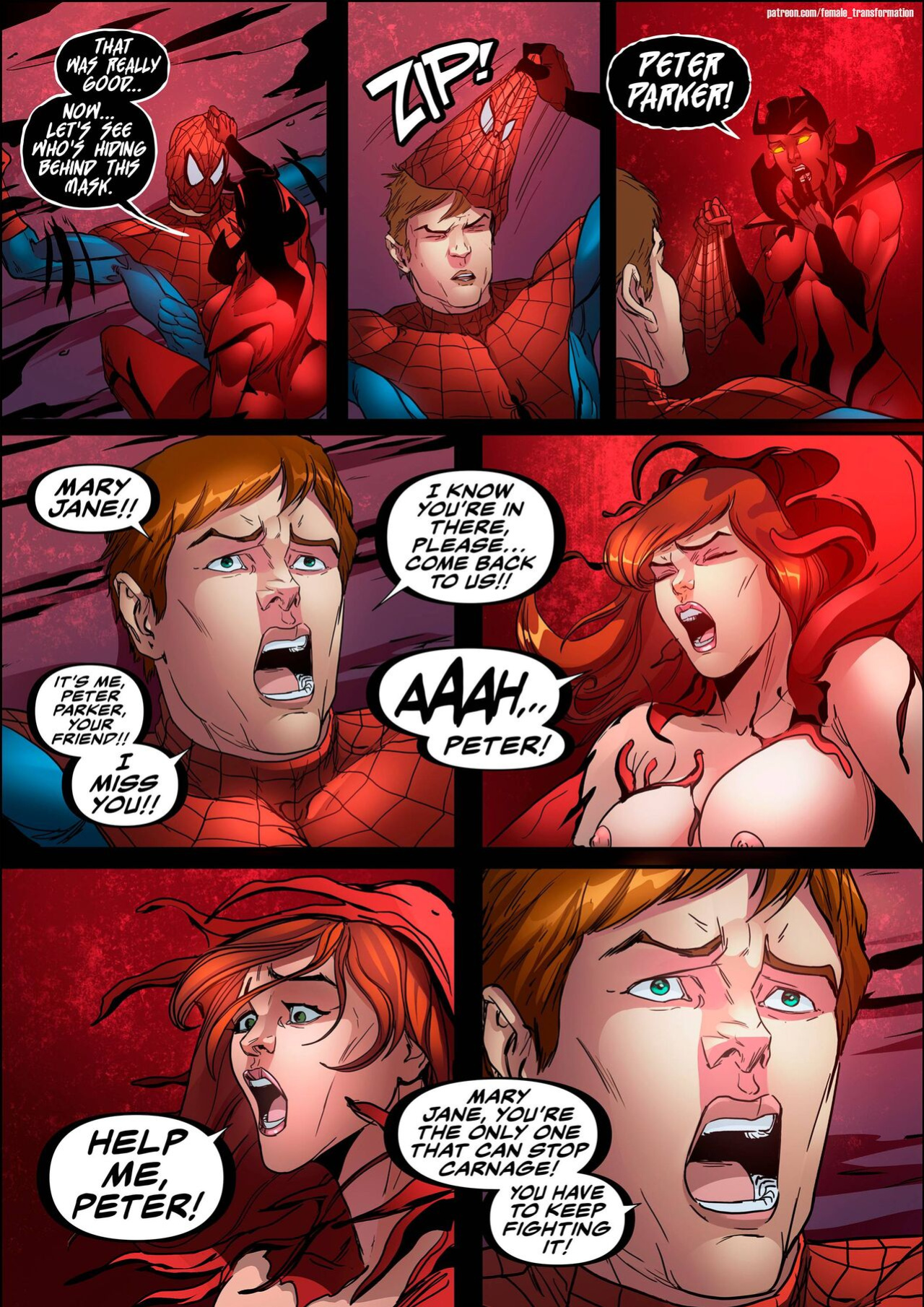[Locofuria (6Evilsonic6)] Symbiote Queen: Complete Edition