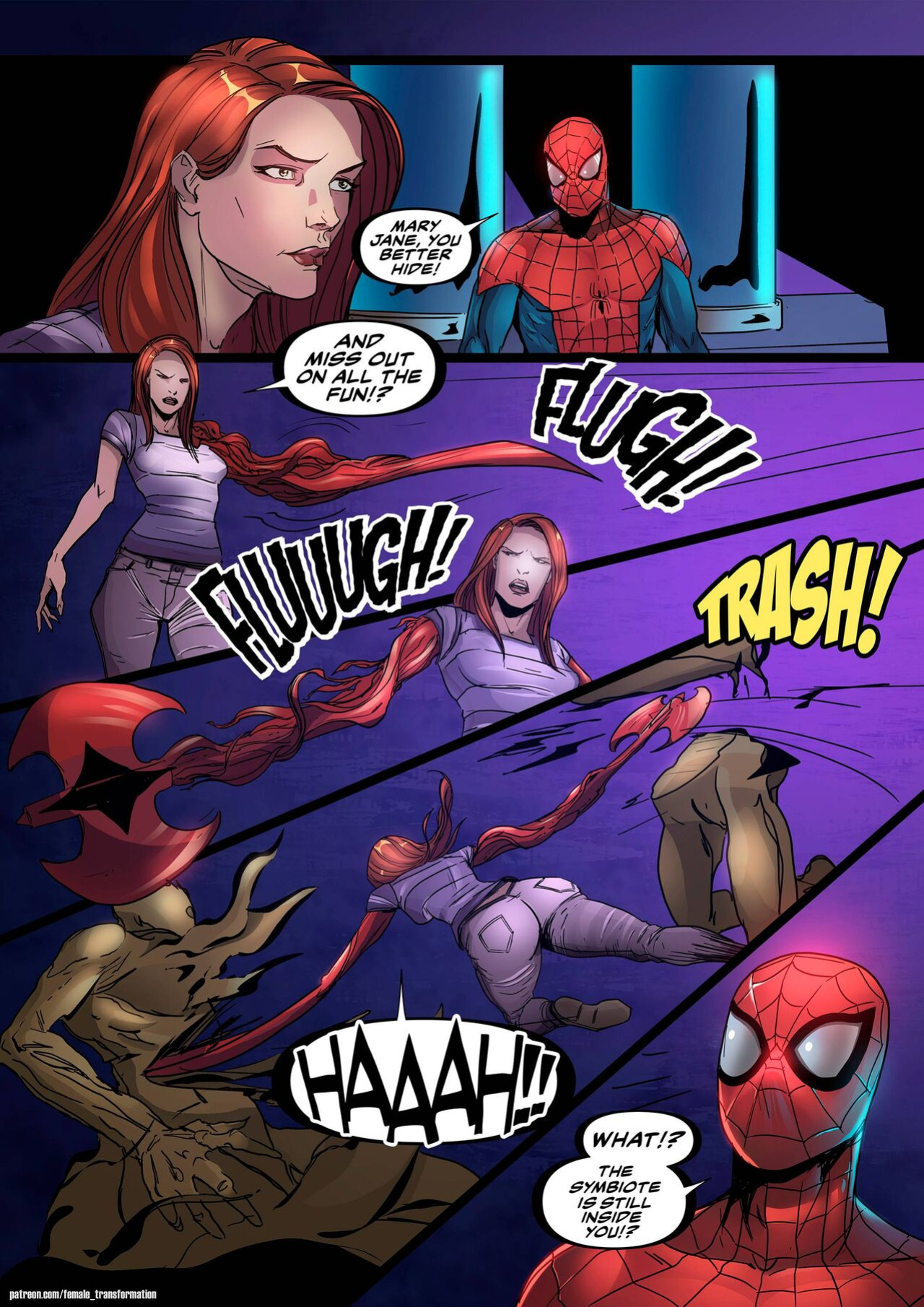 [Locofuria (6Evilsonic6)] Symbiote Queen: Complete Edition