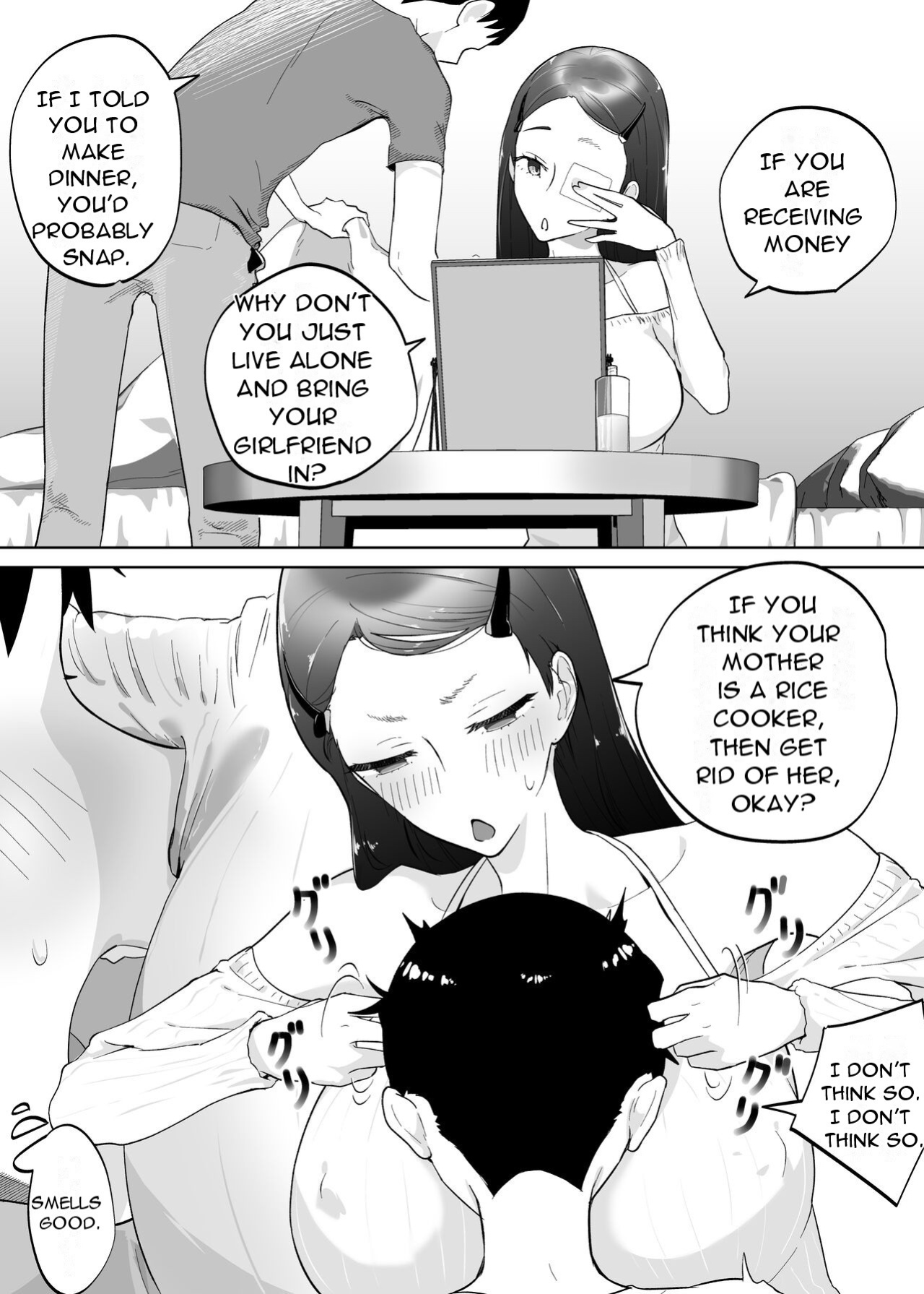 [Karashina en] Kaa-san, Tsukiatte [DarklordMTLs]