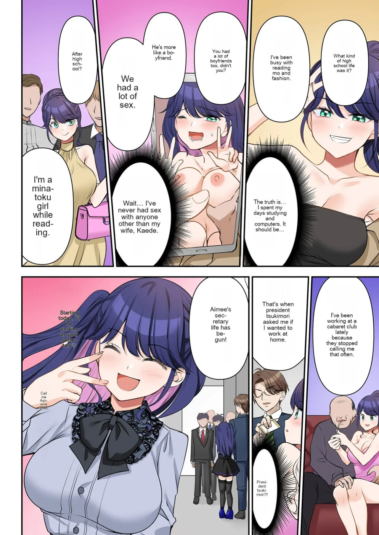 [TSF no F (hanatsumi)] Life-changing contract president♂→sex secretary♀